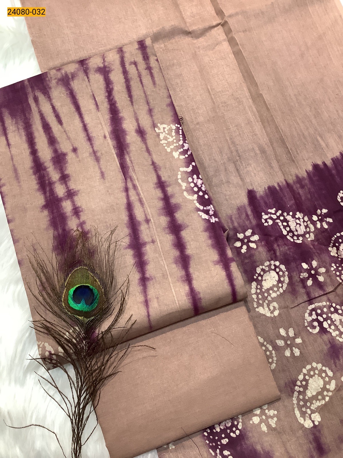 Wine Unstitched Salwar Suit Material