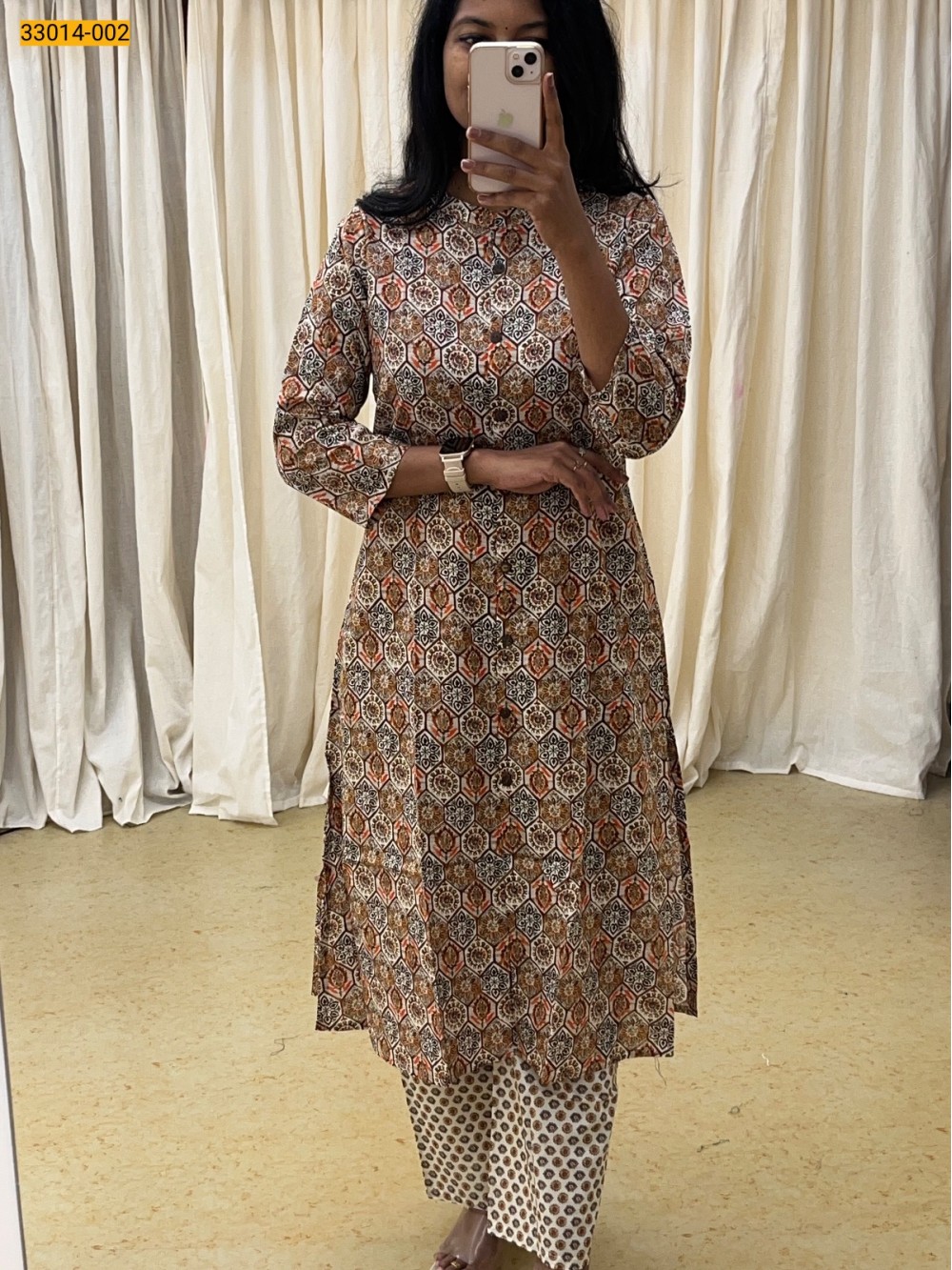 Multi Rayon Cotton Printed Coord Set Multi Rayon Cotton Printed Coord Set