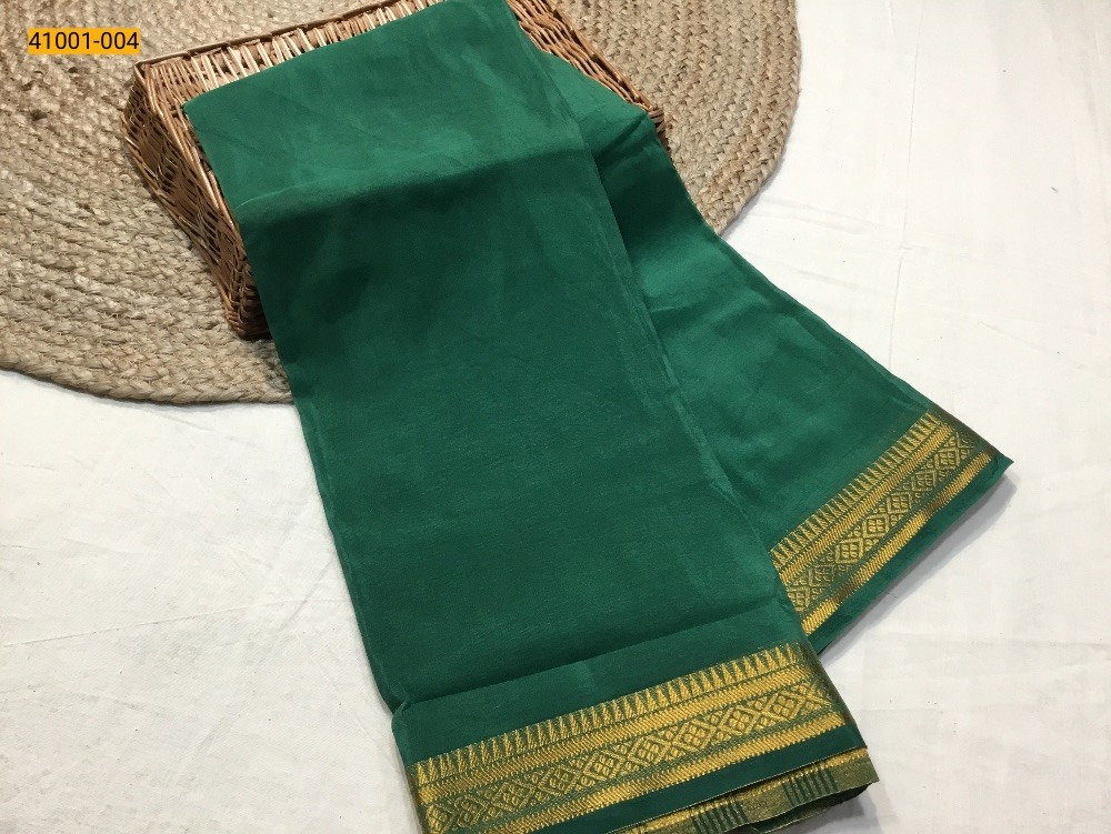 Green Warm Silk Saree