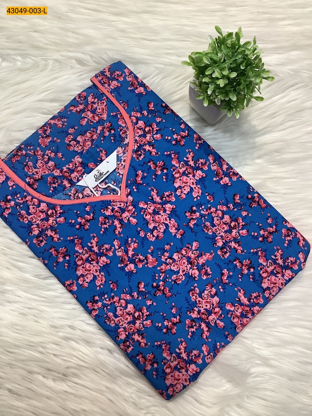 Feeding cotton nighty-Size L