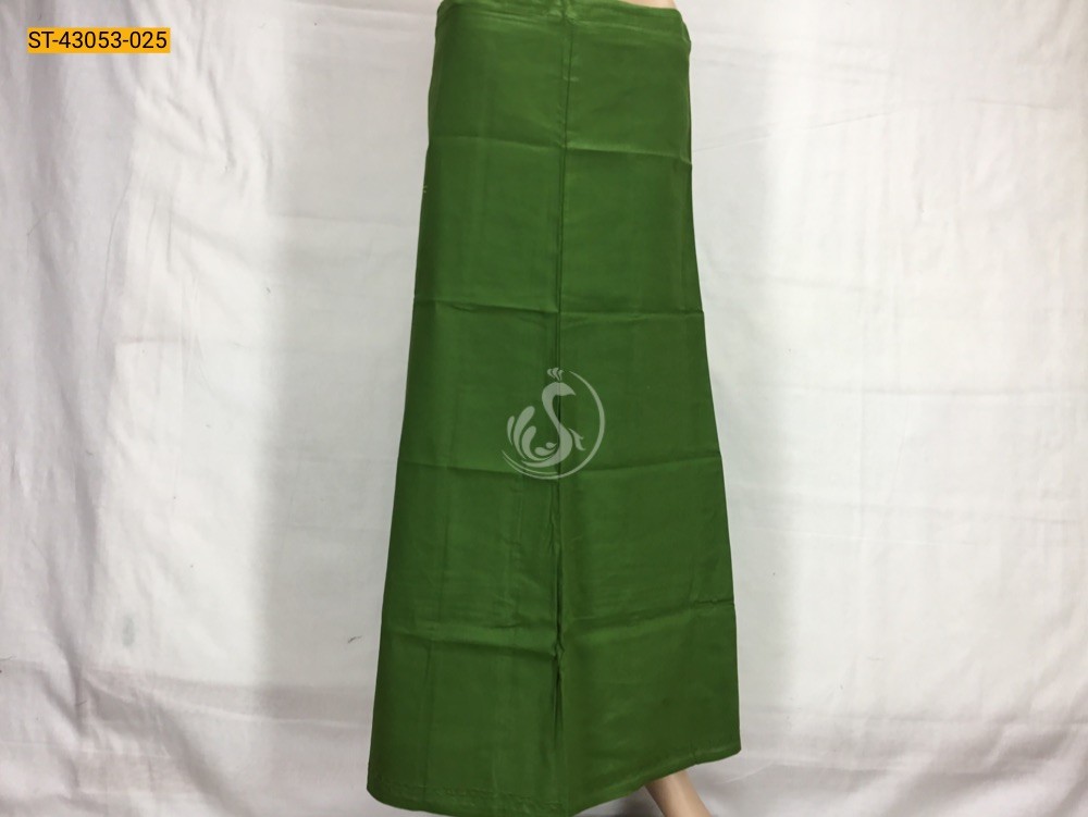 Light Green Hansa Cotton Inskirt 8 Part