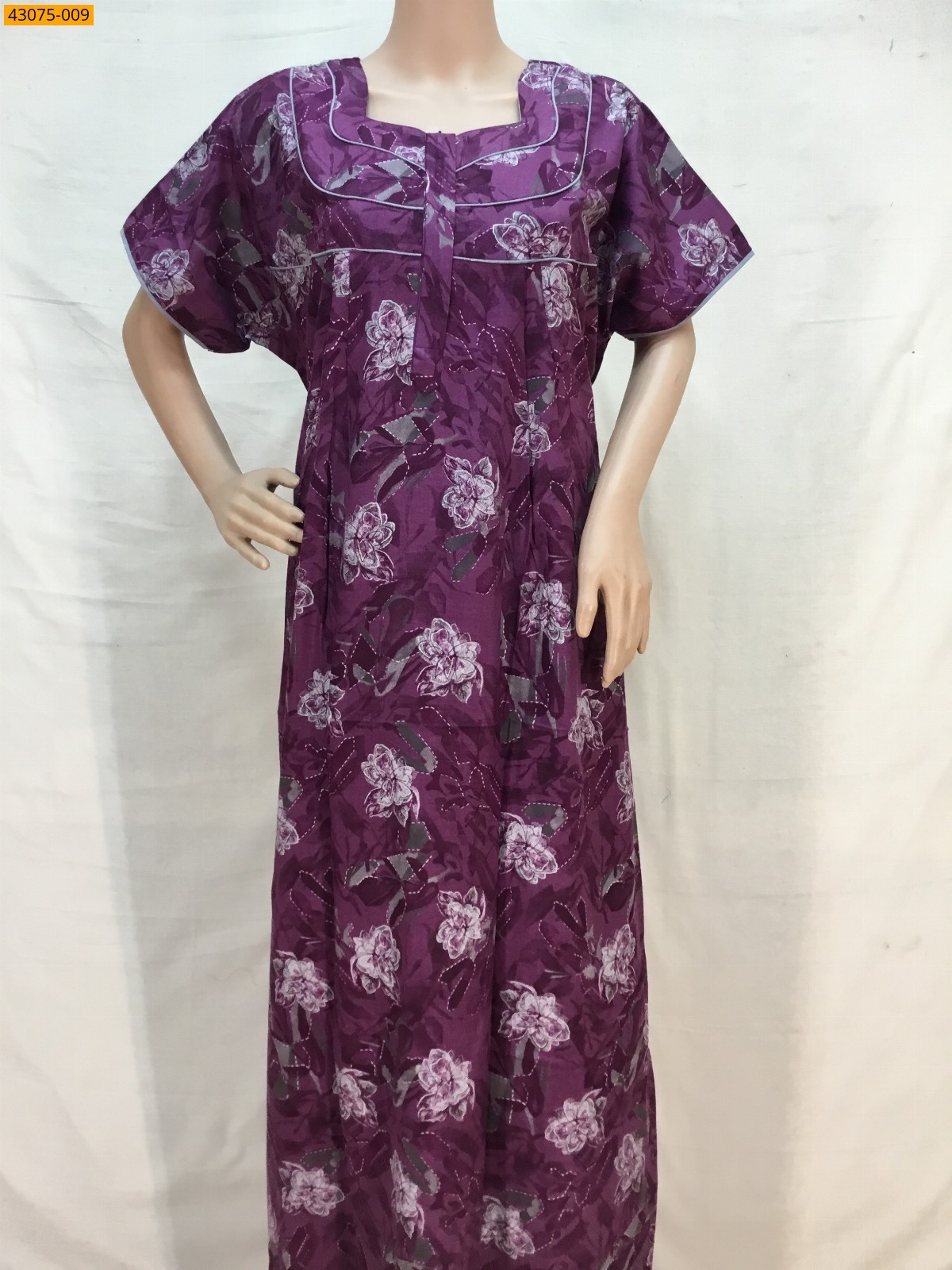 Purple Premium Alphine Regular Fit Nighty