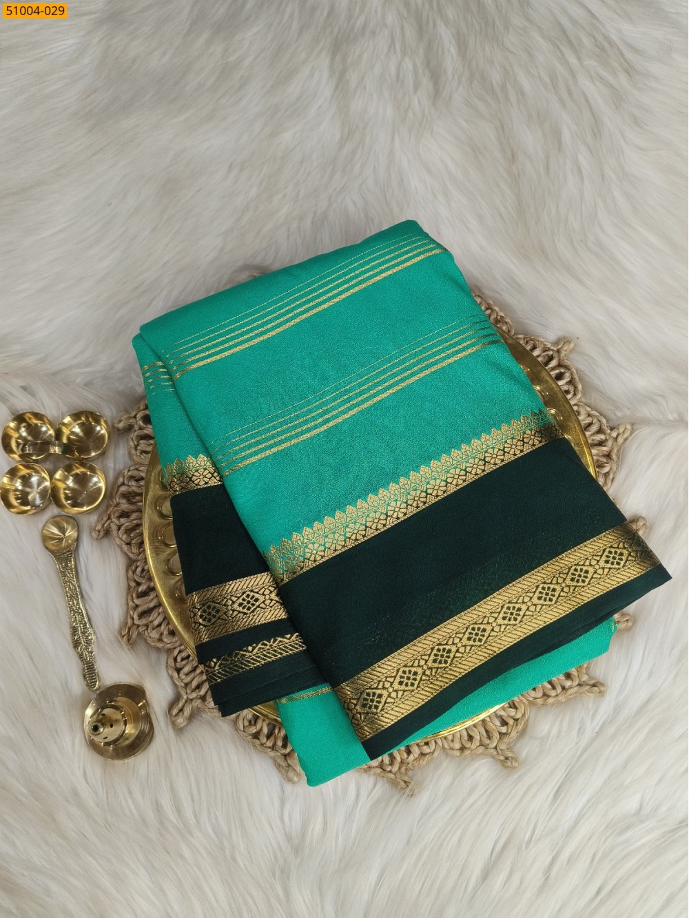 Mysore Crepe Silk Sarees