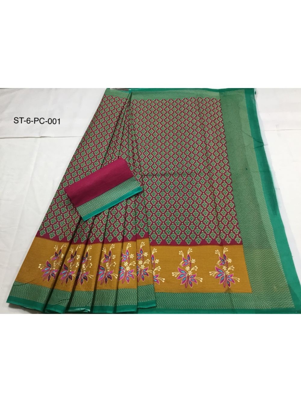 Pure cotton saree
