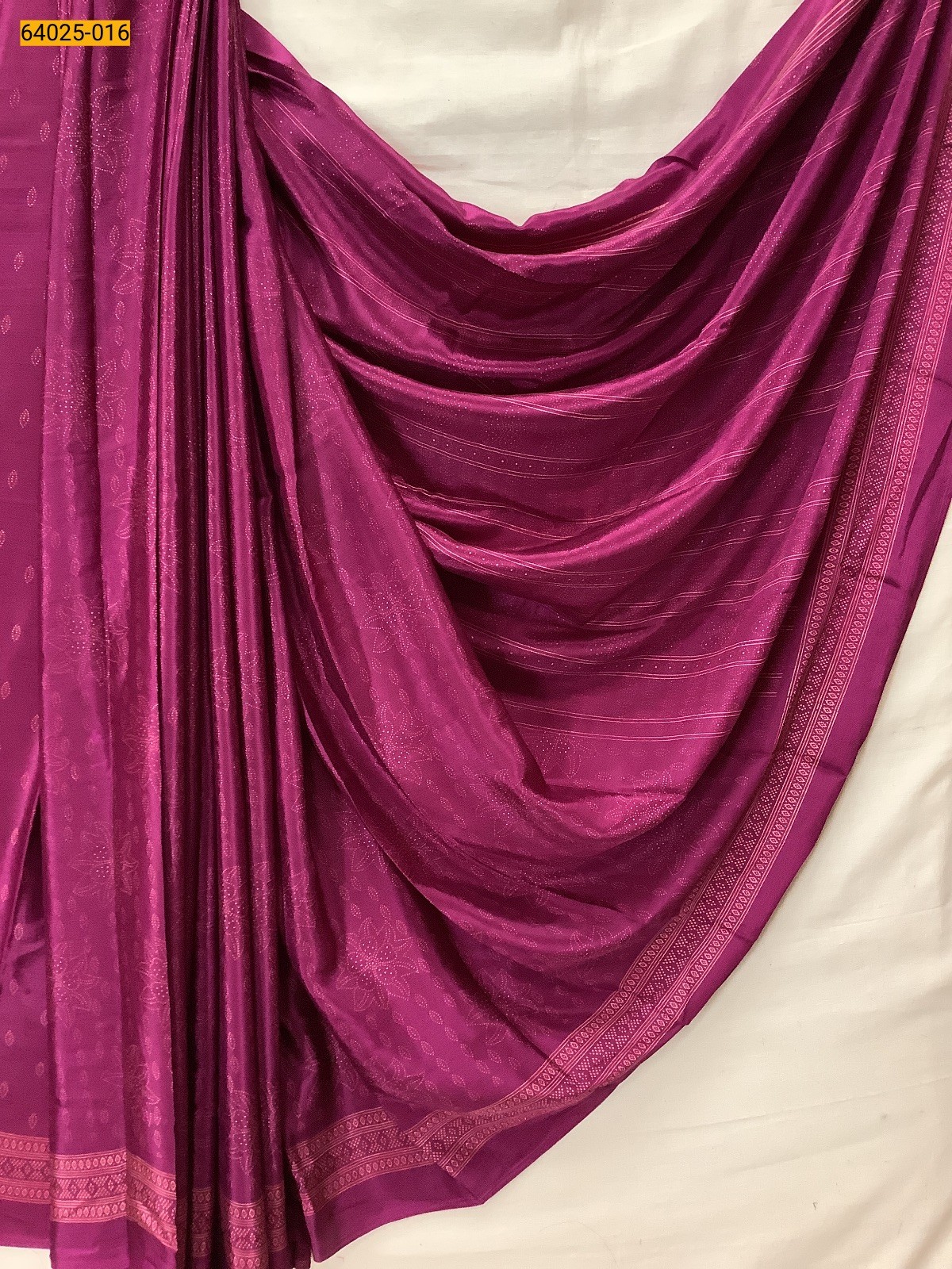 Pink Crepe Silk Printed sarees