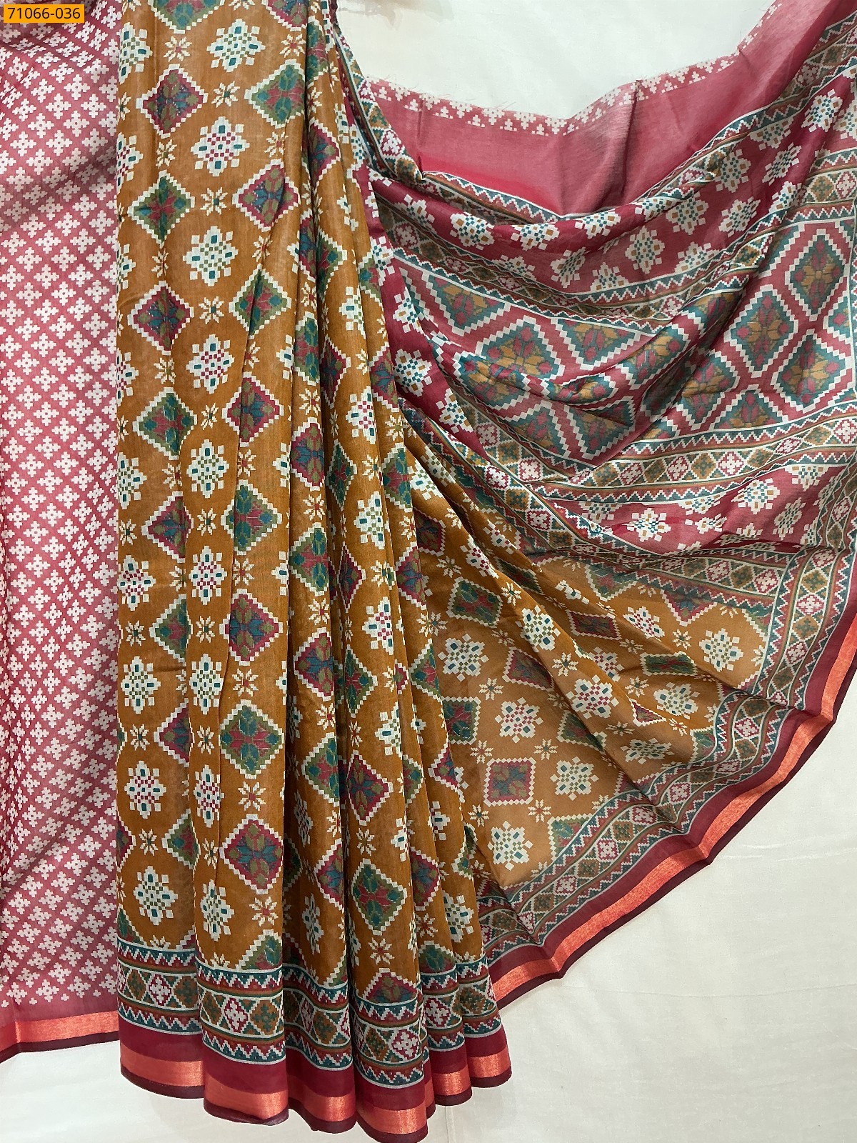 Yellow Chanderi fancy silk sarees