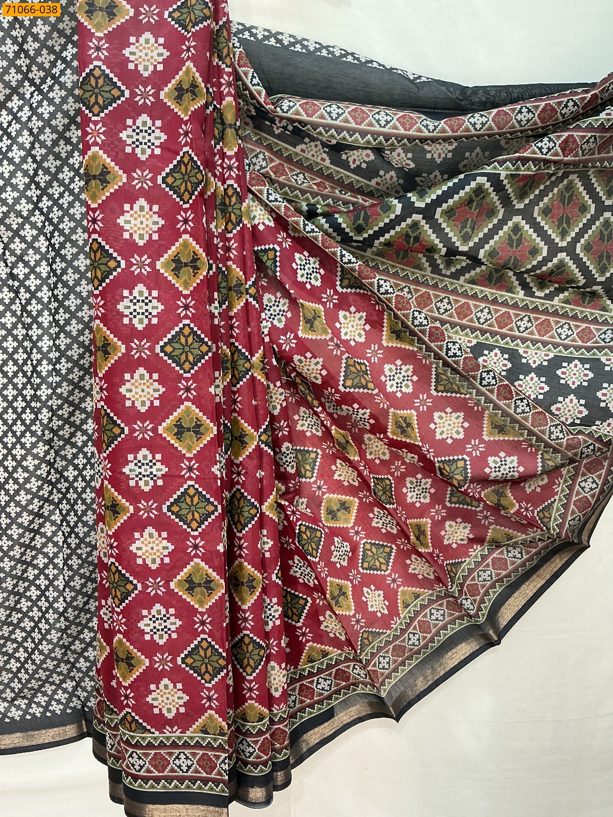 Pink Chanderi fancy silk sarees