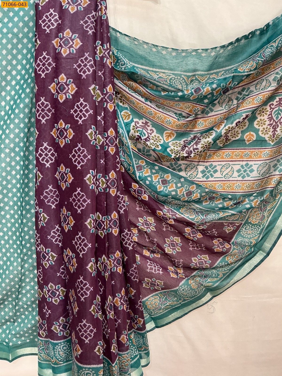 Wine Chanderi fancy silk sarees