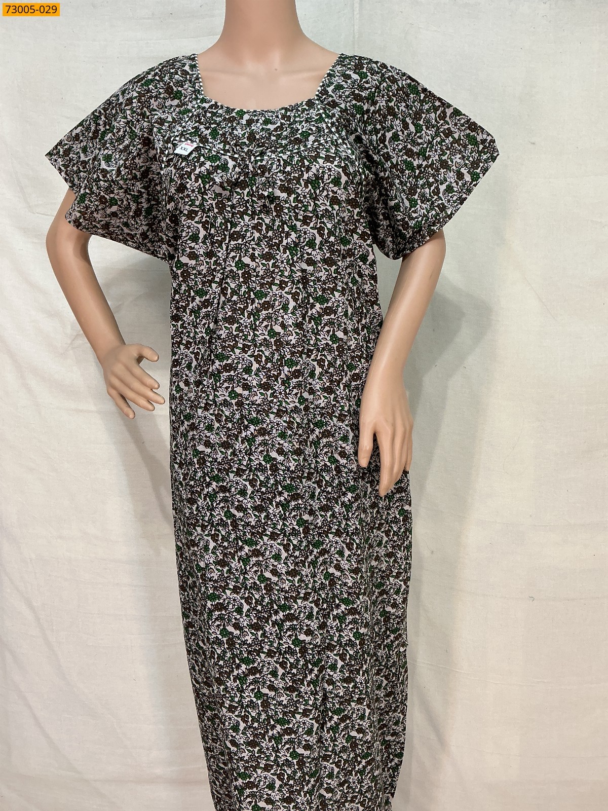 Multi Color Cotton Printed Galaxy Nighty