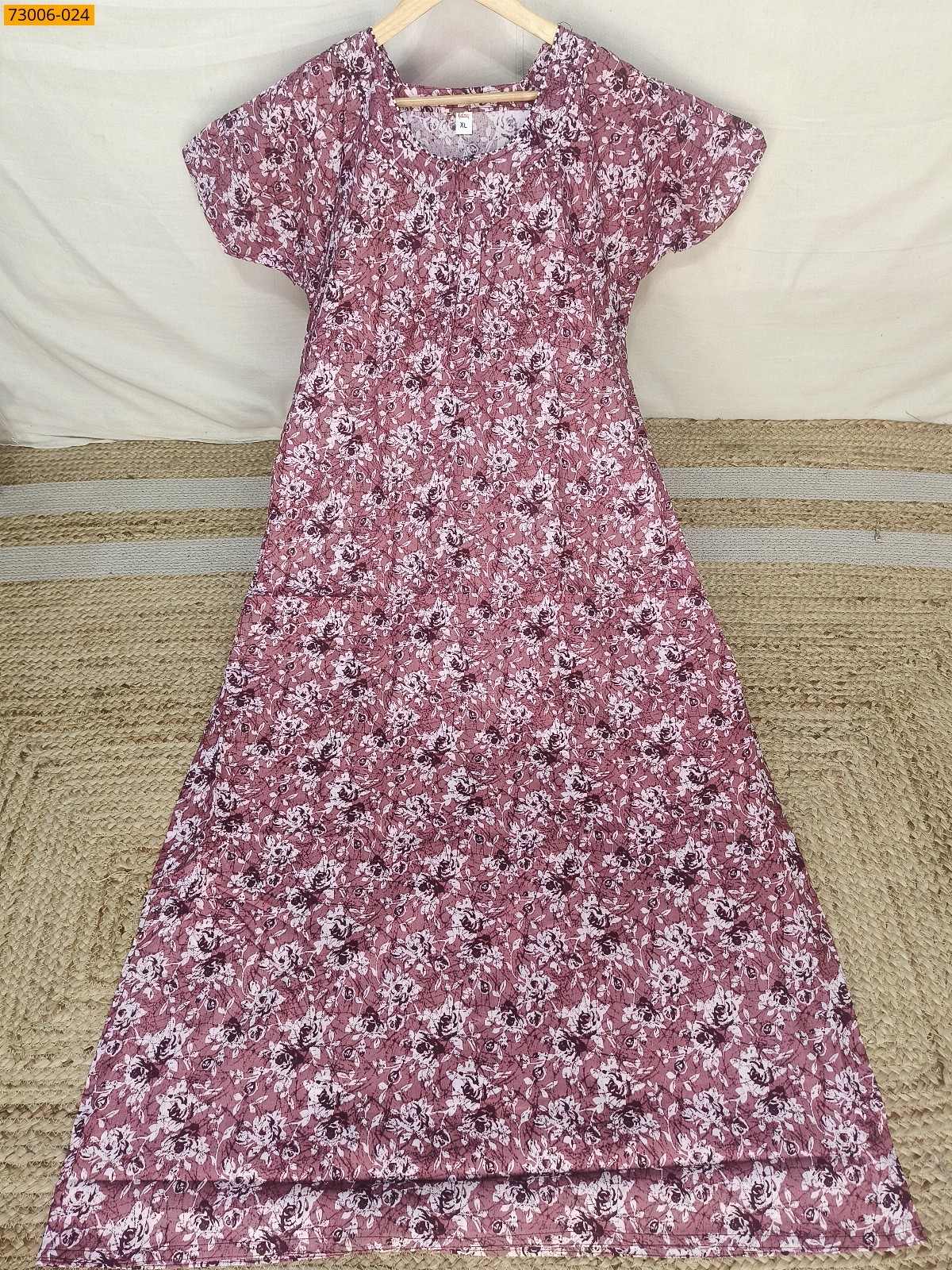 Onion Cotton Printed Galaxy Nighty
