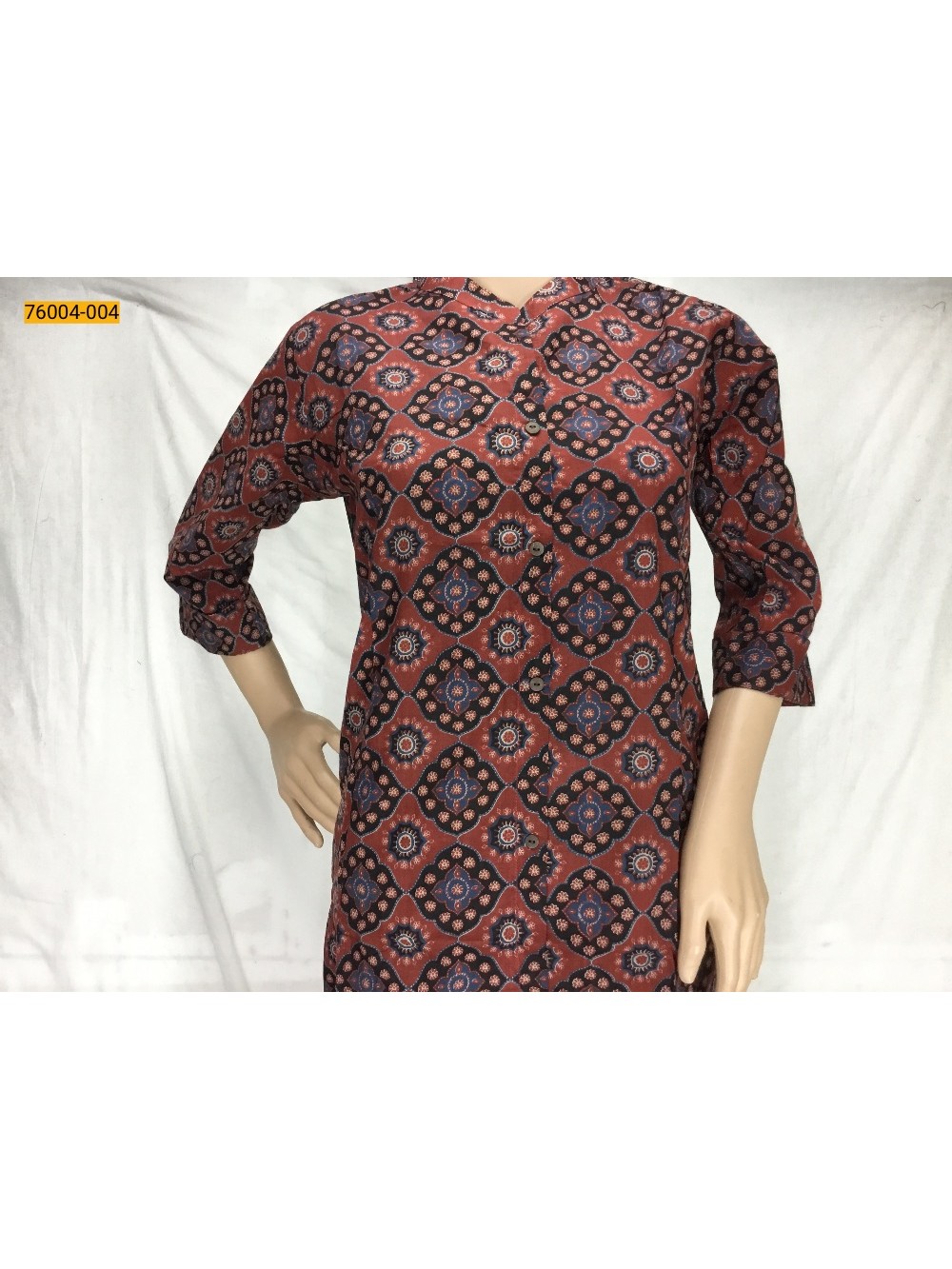 Red Mulmul Cotton Kurti Red Mulmul Cotton Kurti