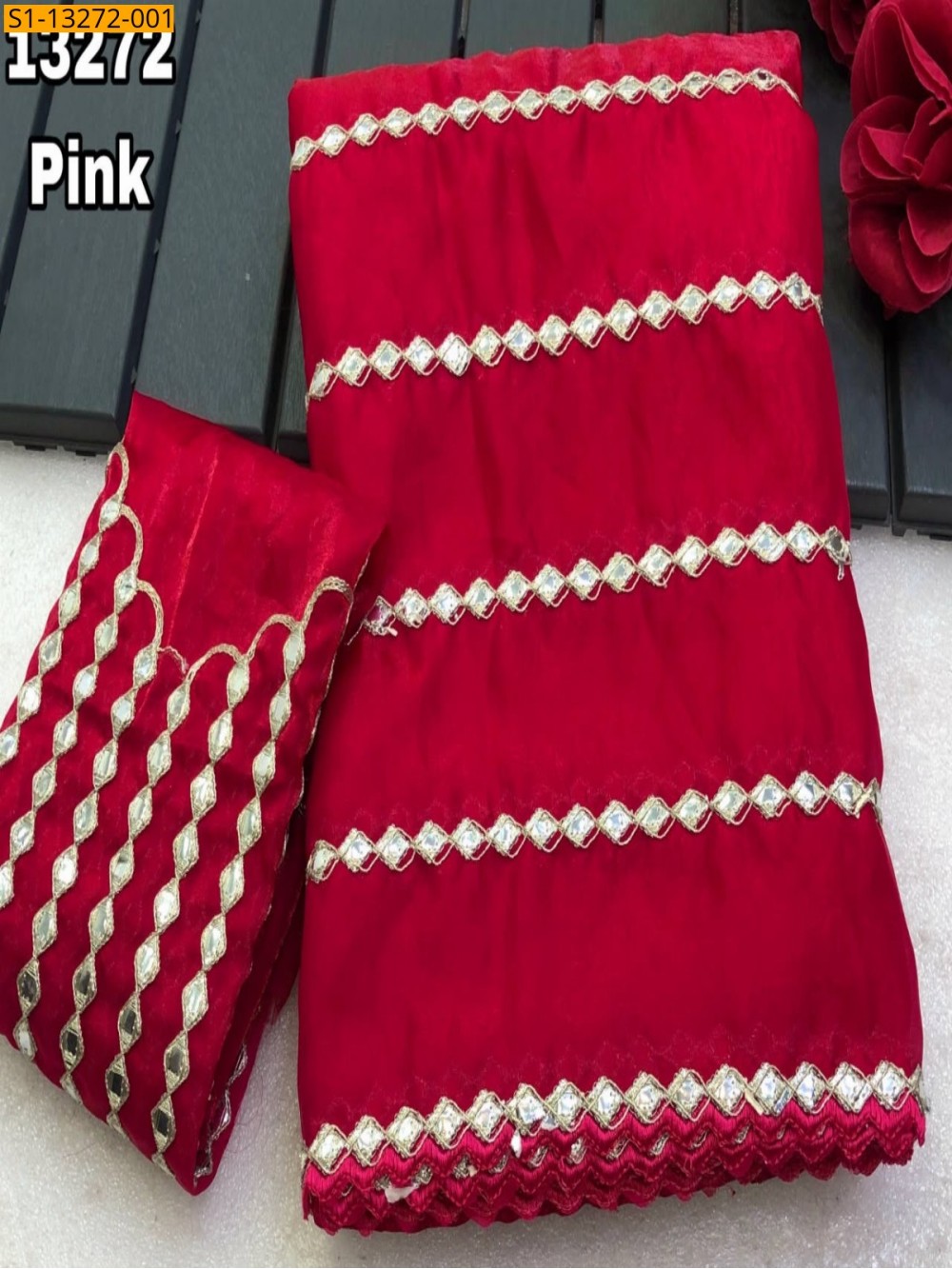 Pink Fancy Space Silk Sarees Pink Fancy Space Silk Sarees
