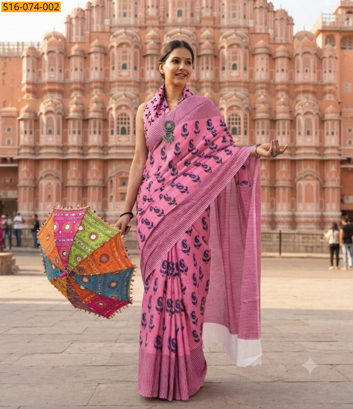 Maroon Cotton mulmul Sarees