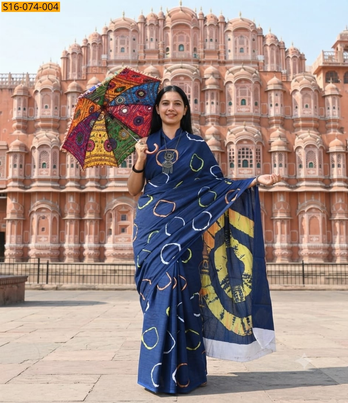 Yellow Cotton mulmul Sarees