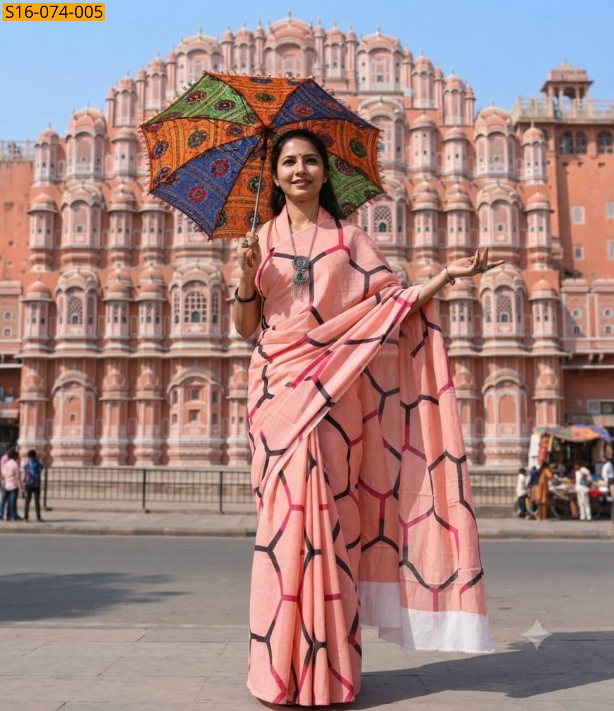 White Cotton mulmul Sarees
