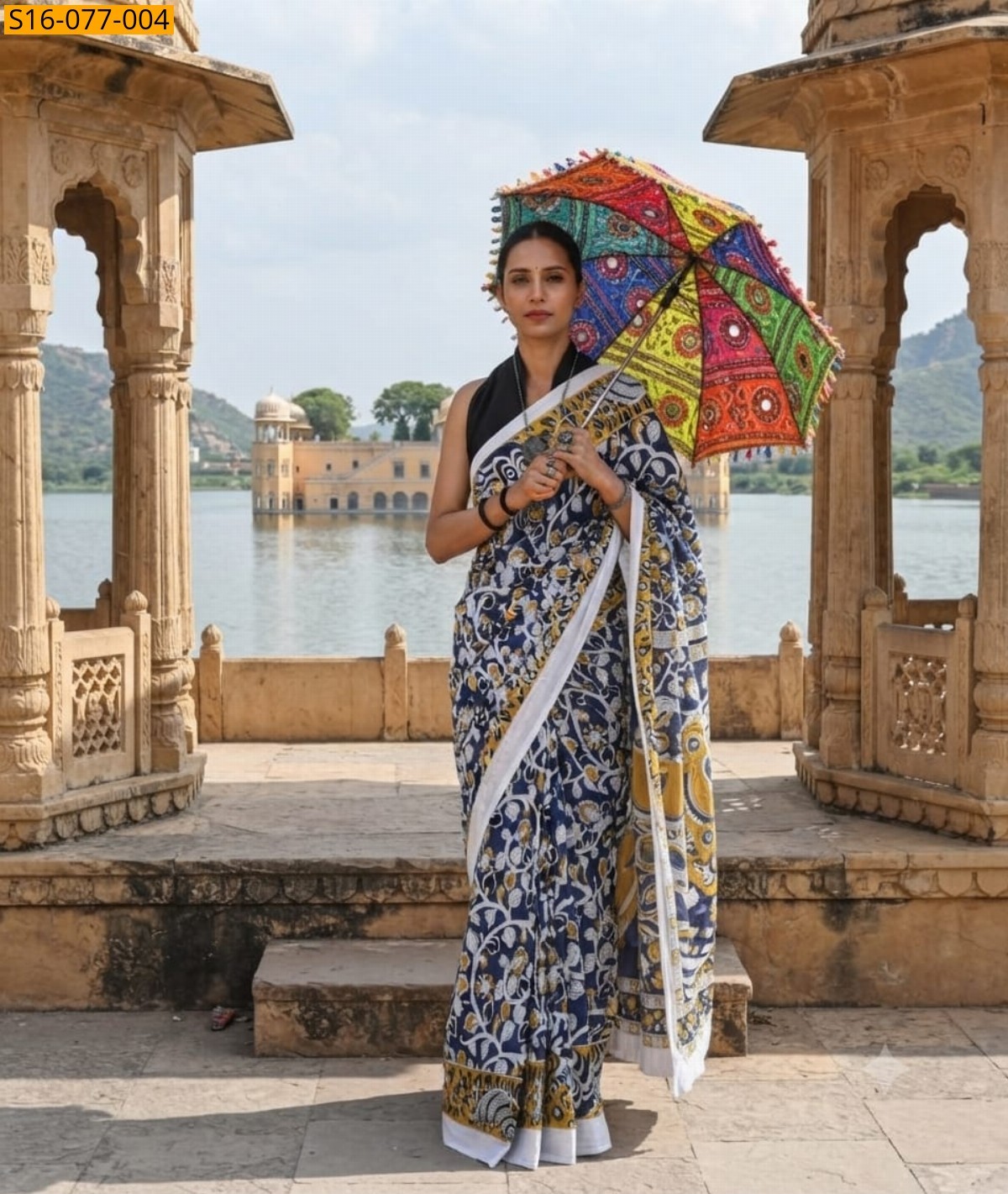 Multi Color Fancy Mulmul Cotton Sarees