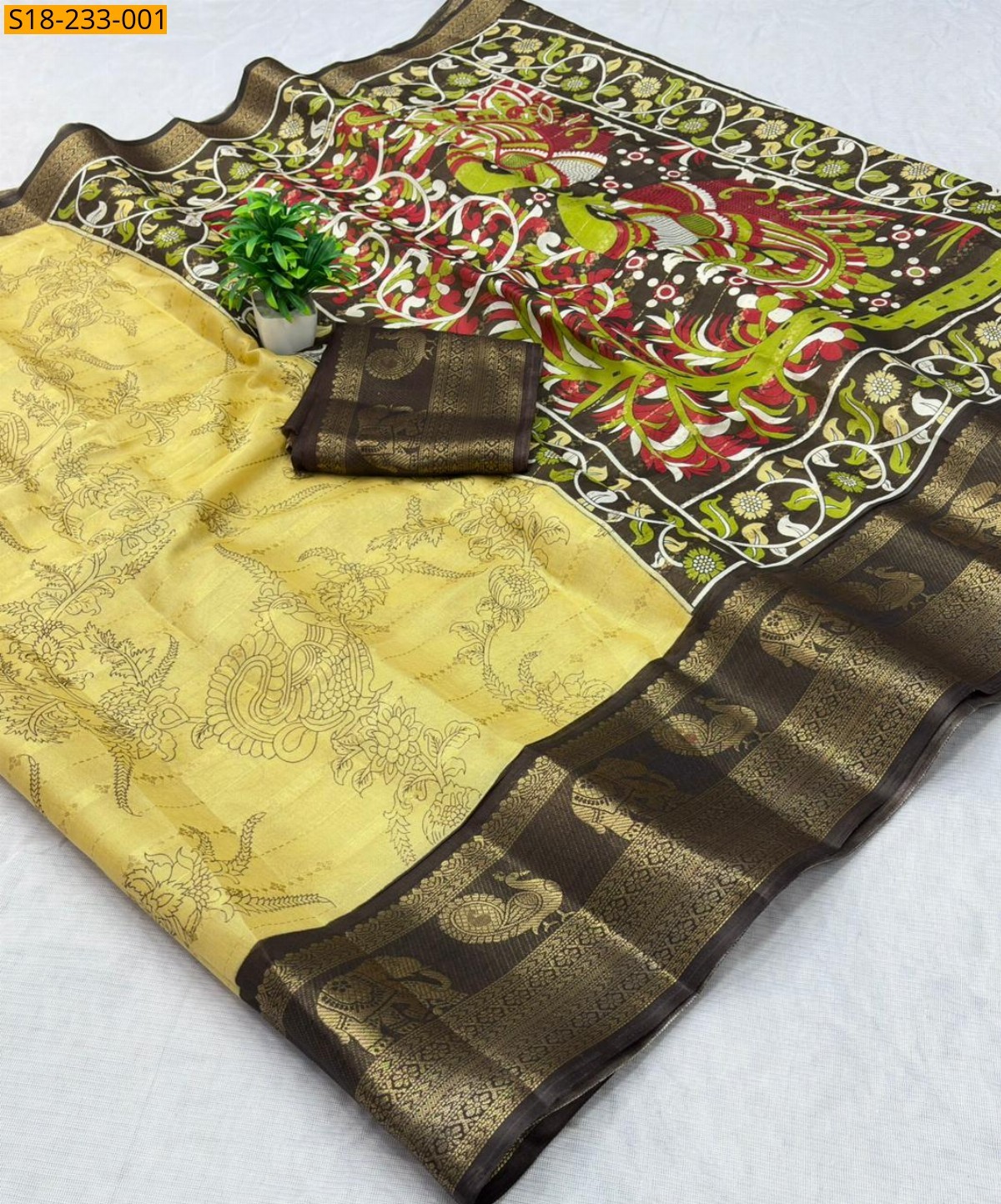 Fancy Dola Silk Saree