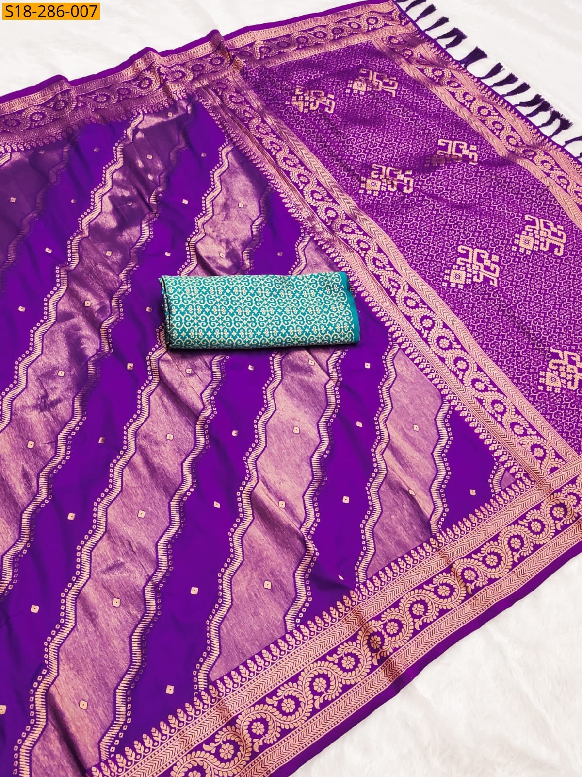 Violet Fancy  Banarasi Soft Silk Sarees