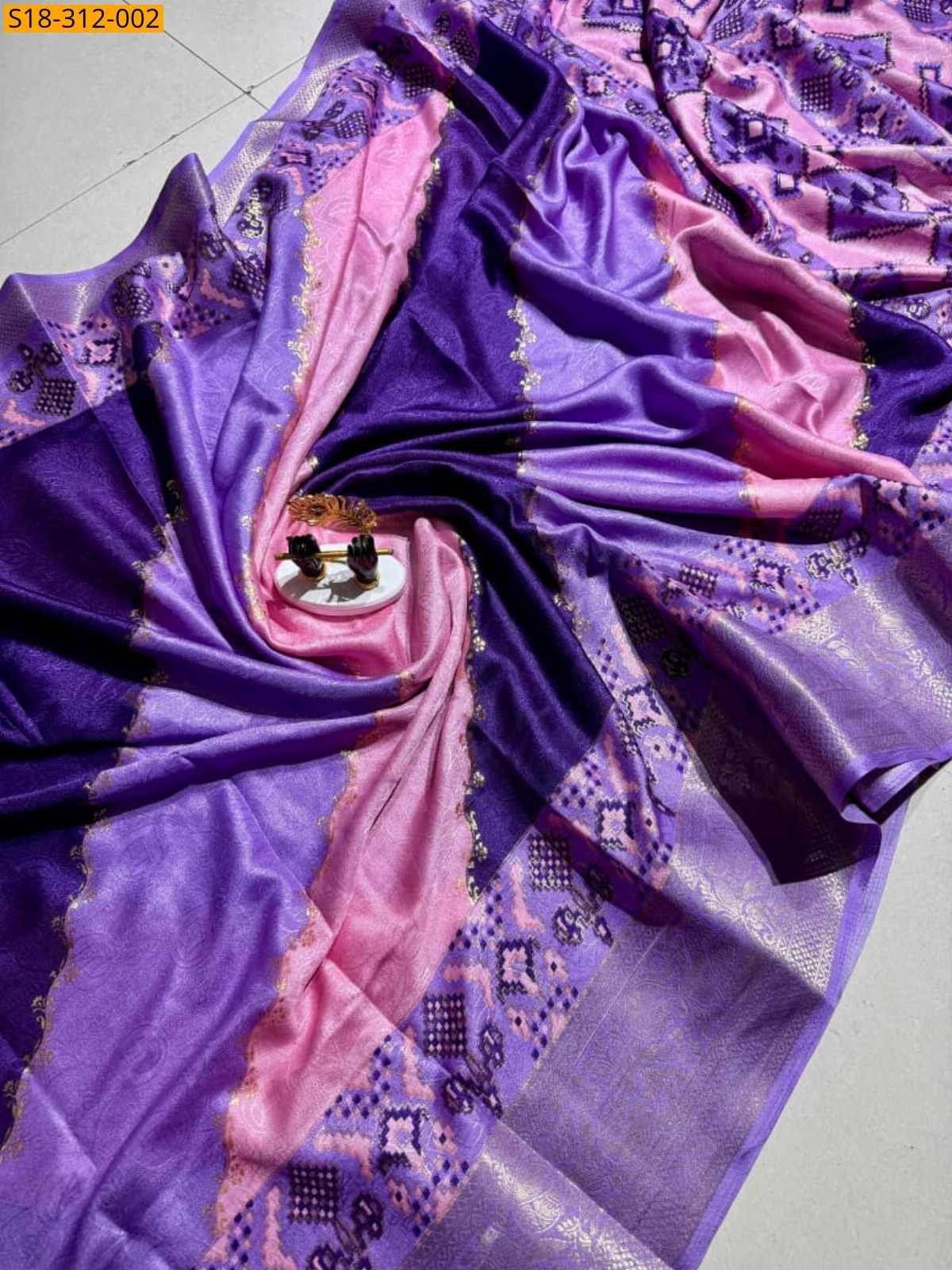 Multi Color Fancy Georgette Sarees