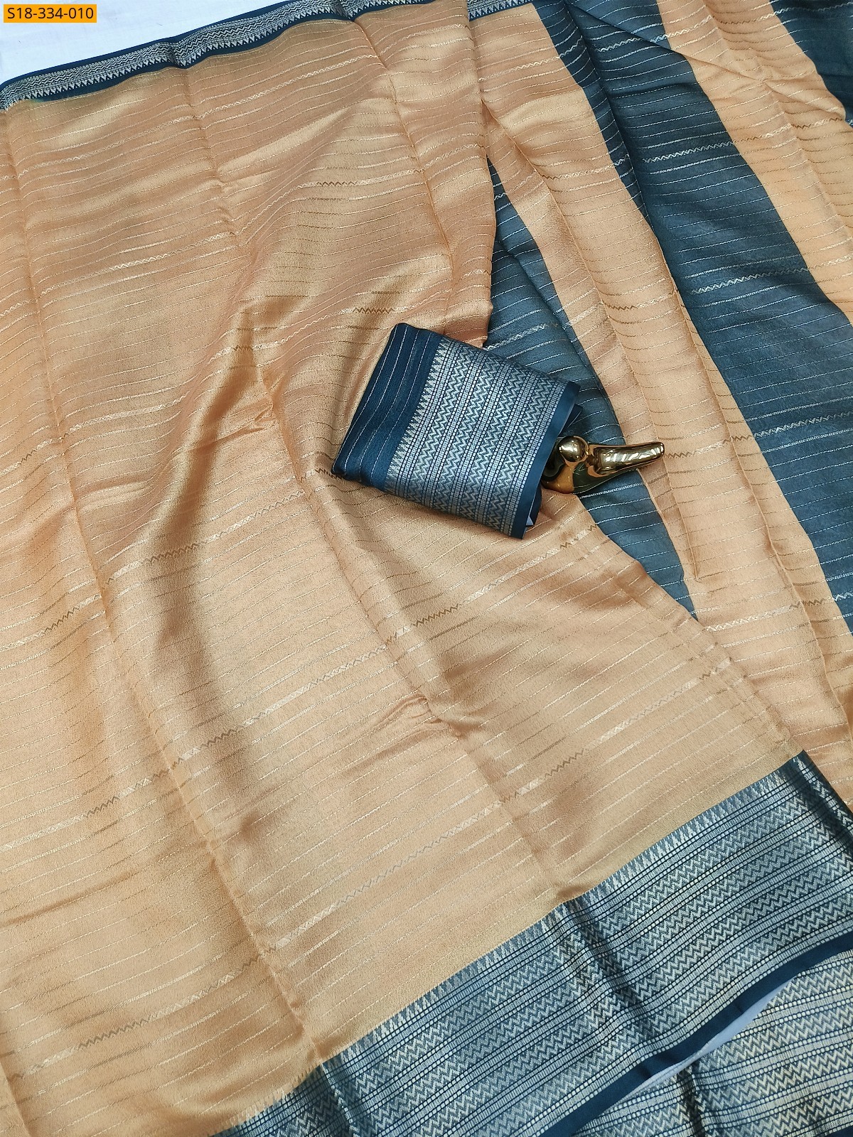 Yellow Fancy mysore silk saree