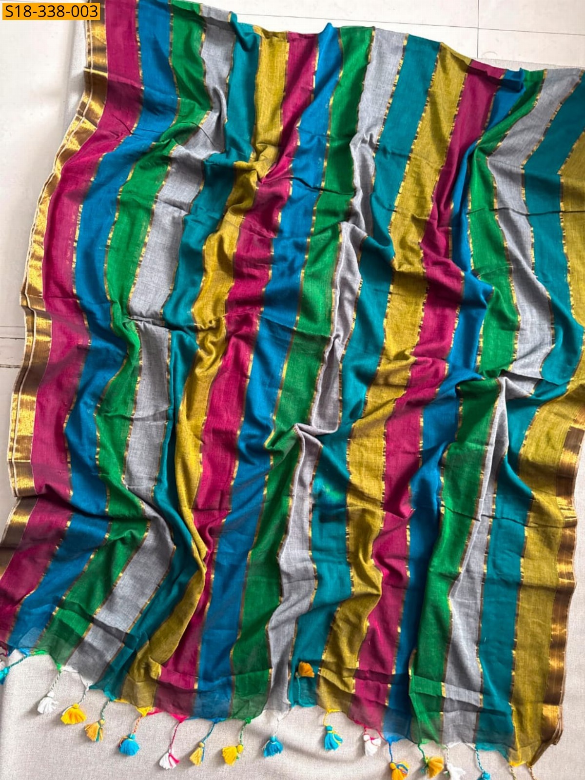 Fancy Mul Cotton Saree