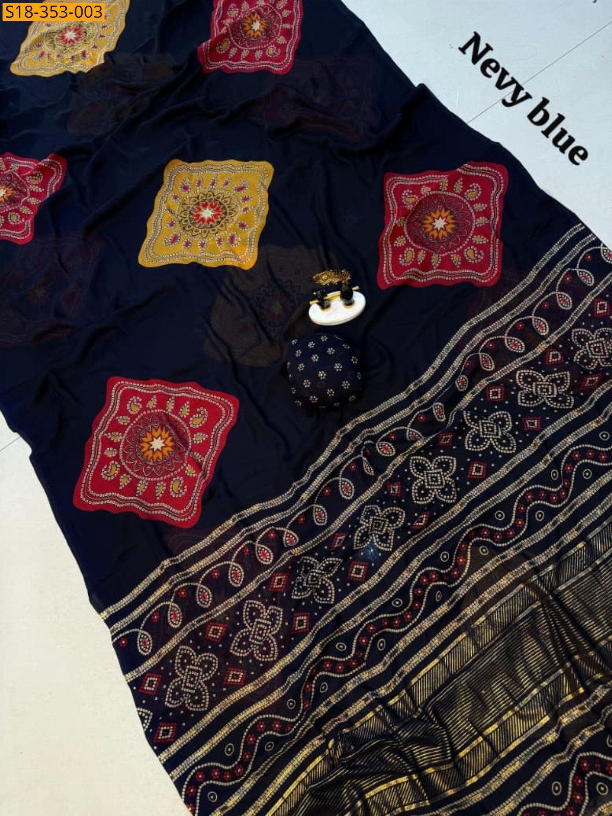 Fancy Georgette Saree