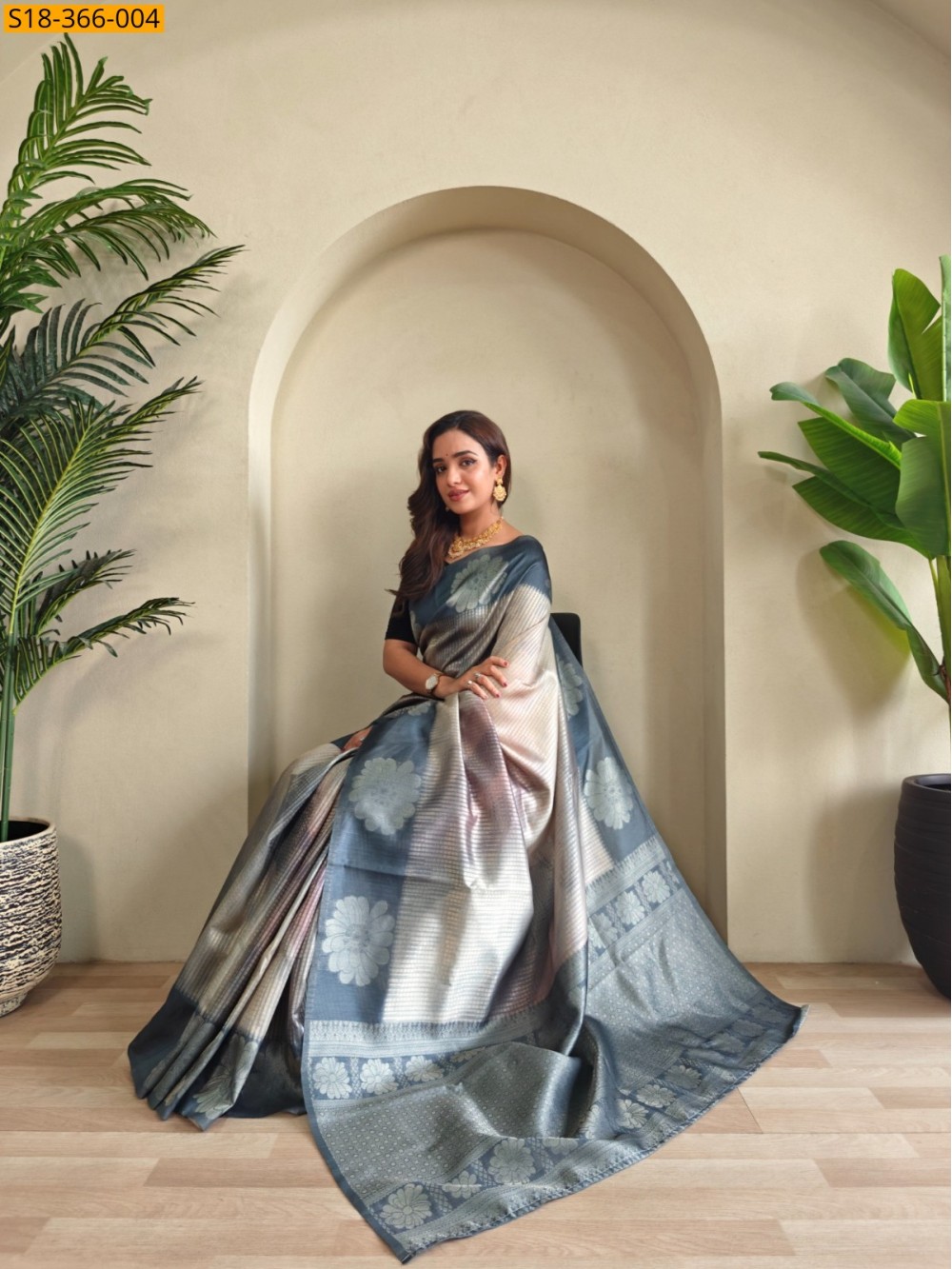 Fancy Weaving Silk Saree