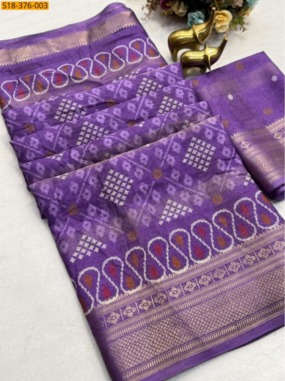 Fancy Soft Cotton Saree
