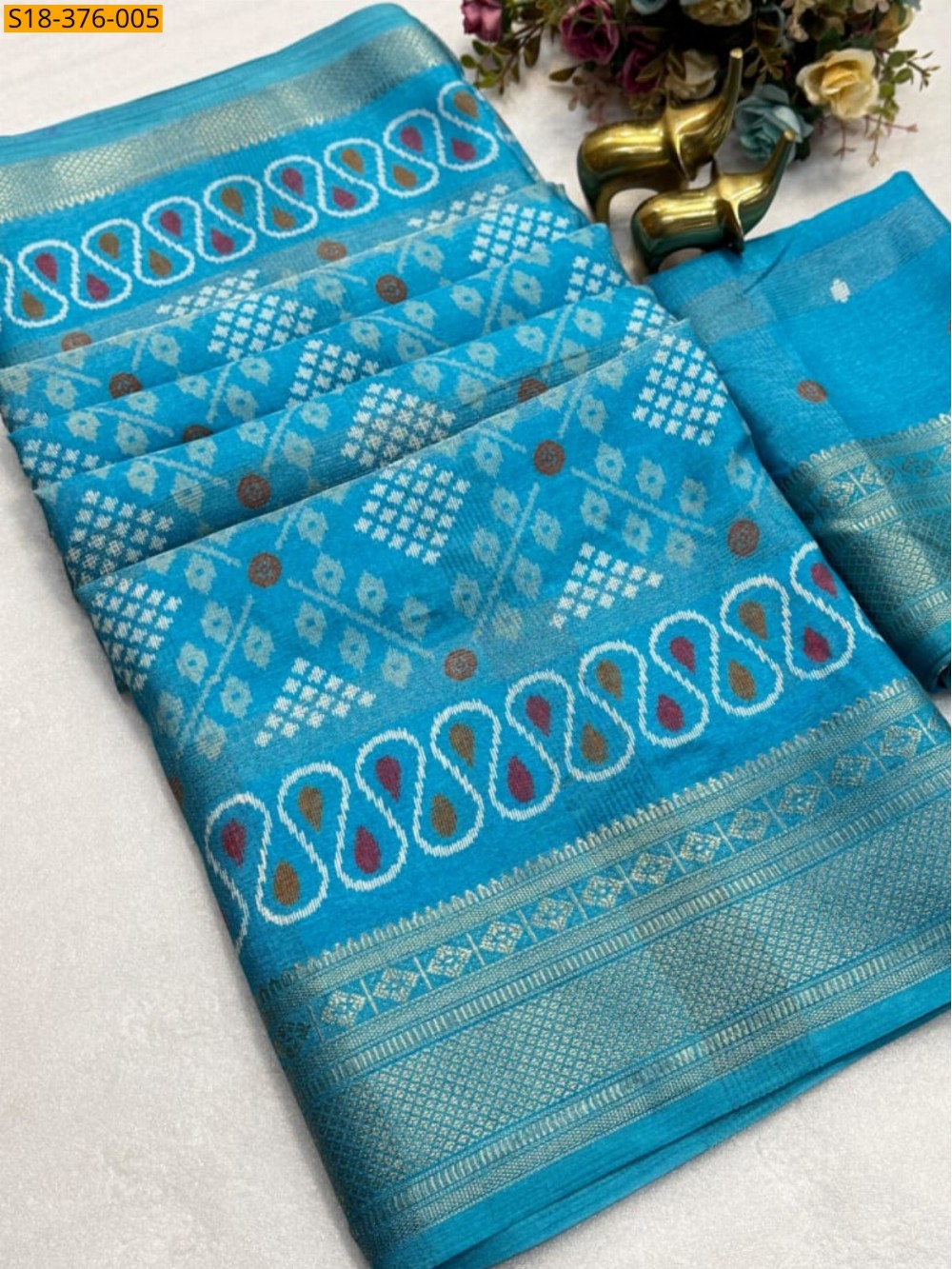Fancy Soft Cotton Saree