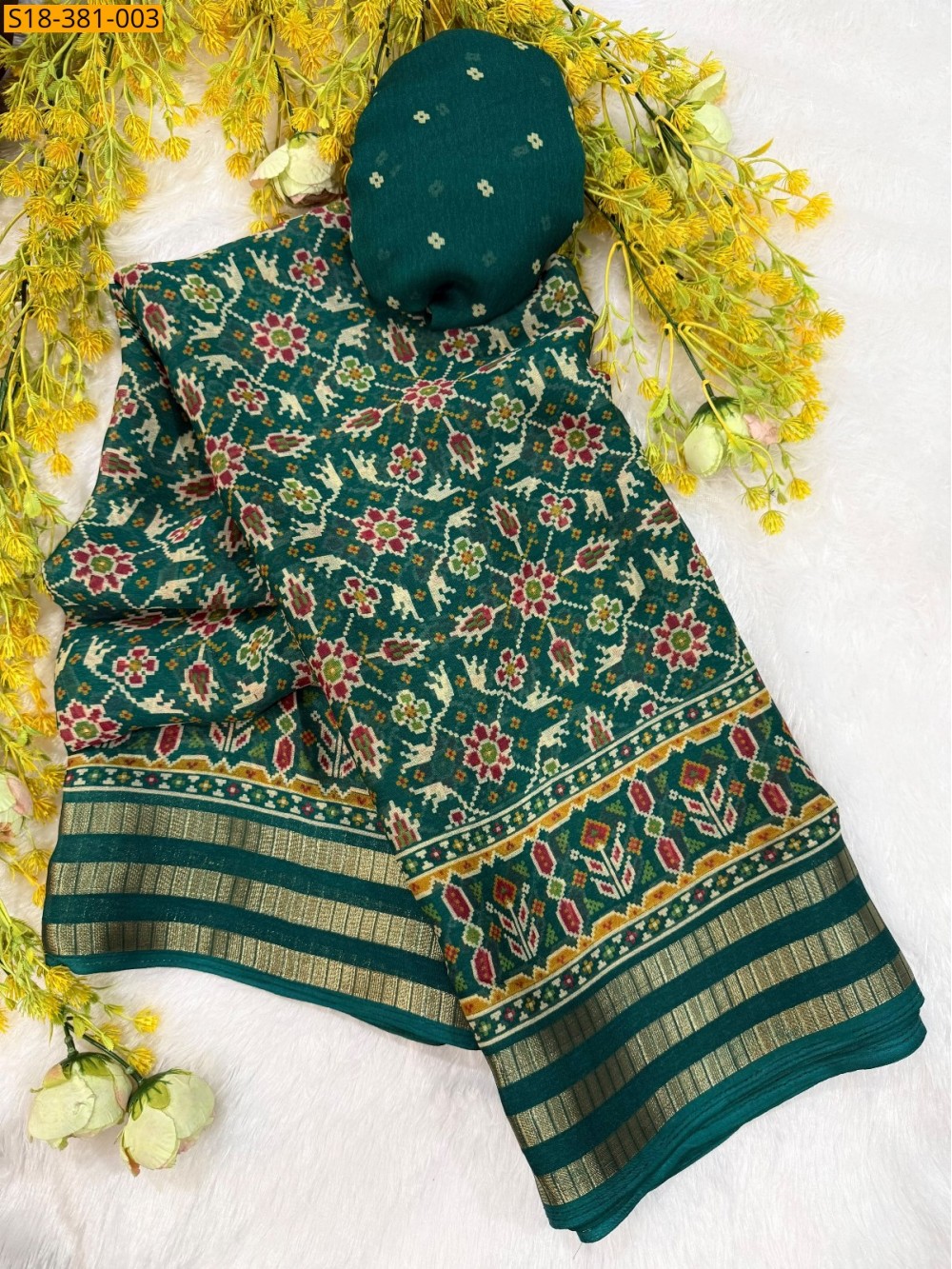 Fancy Marshmellow Saree