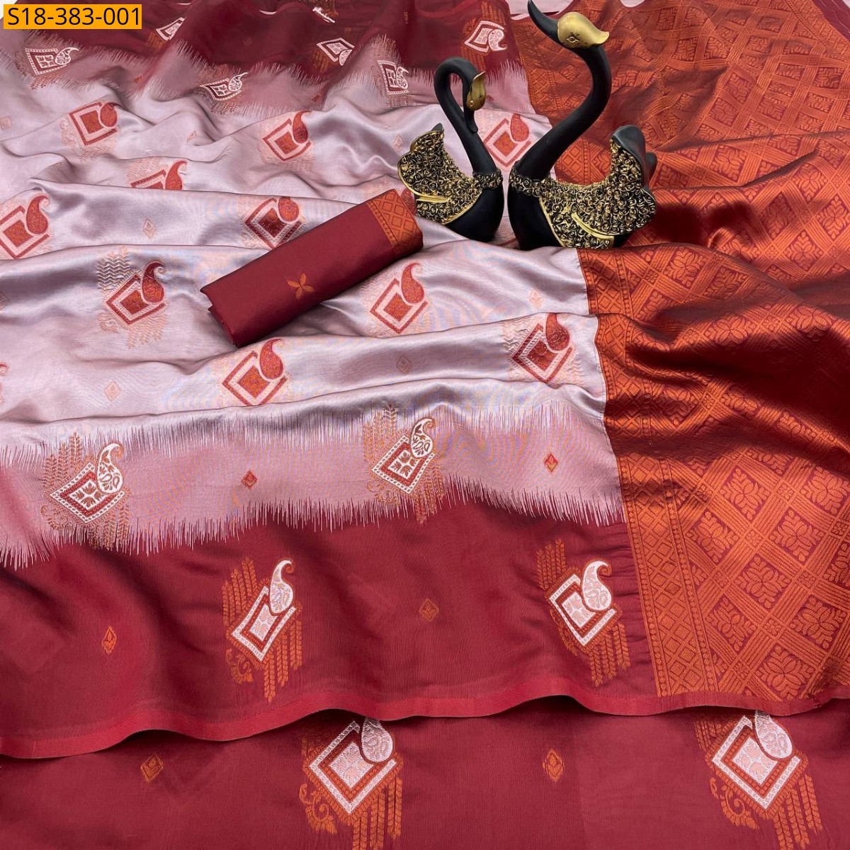 Light Lavender Fancy Kubera pattu Sarees