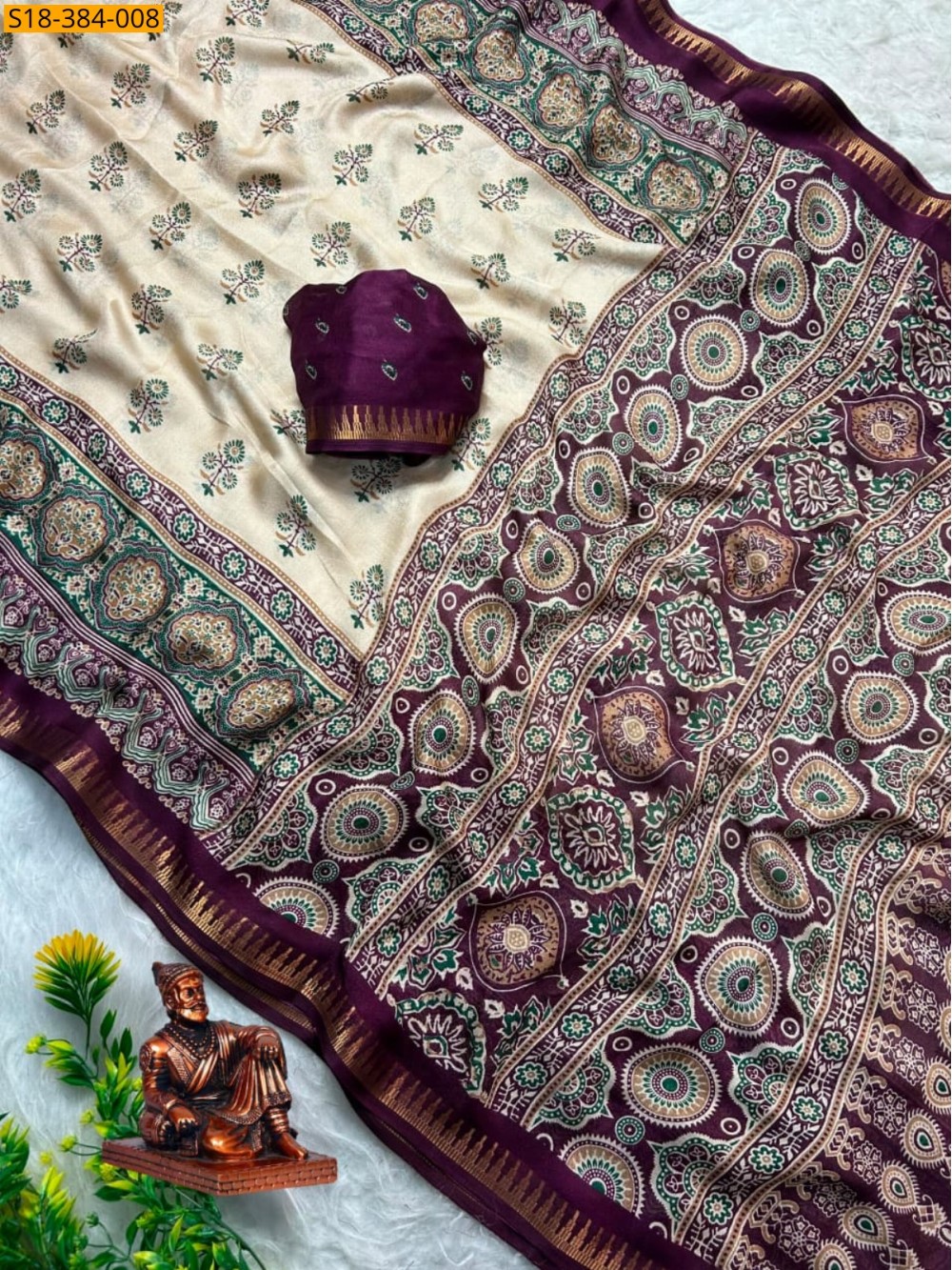 Fancy Marshmellow Saree
