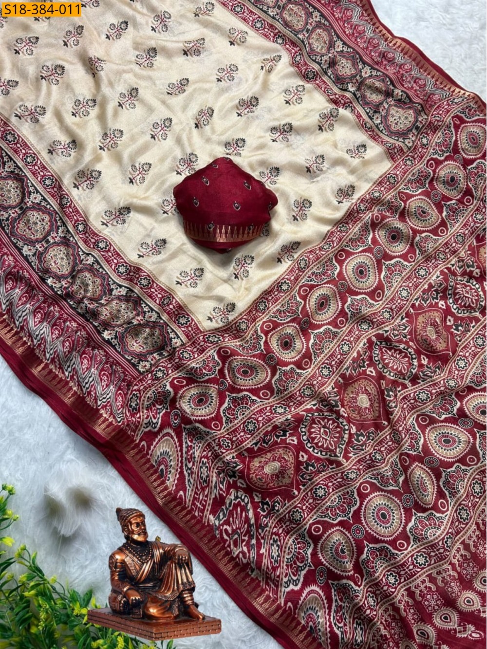 Fancy Marshmellow Saree