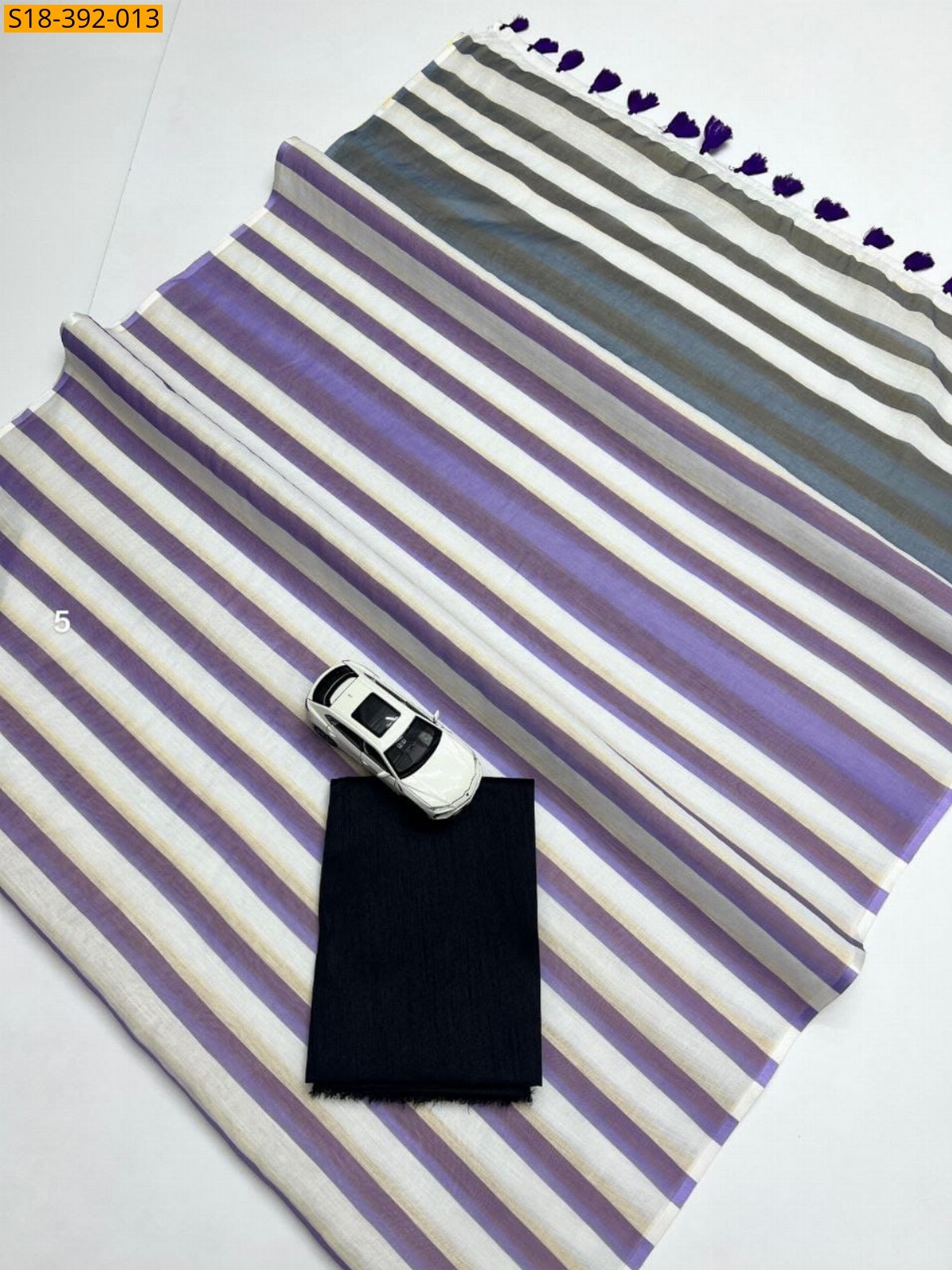 Multi Color Fancy Linen Printed Sarees