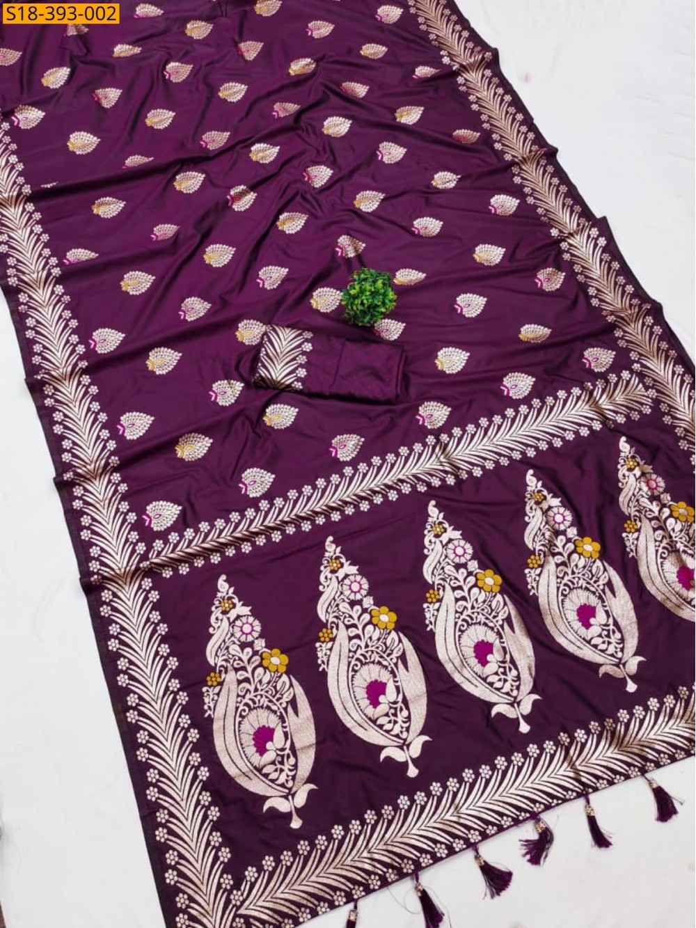 Fancy Banarasi Silk Saree