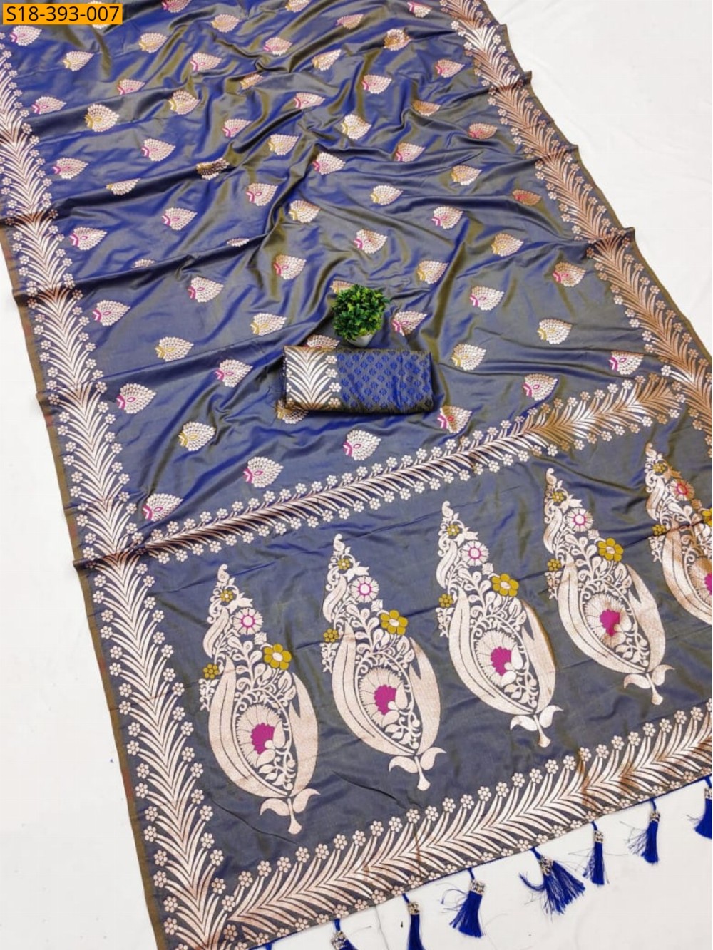 Fancy Banarasi Silk Saree