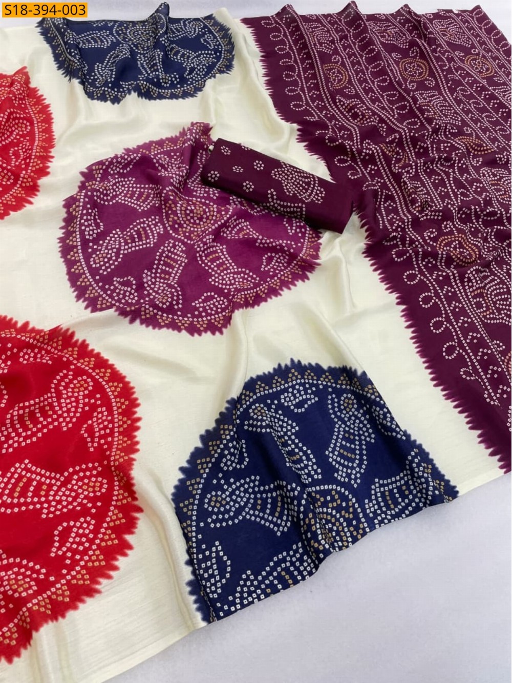 Fancy Gajji Soft Silk Saree