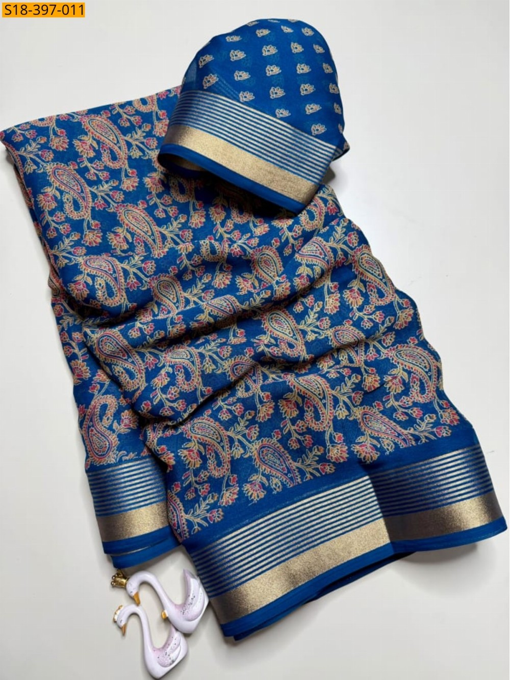 Fancy Soft Marshmallow Saree