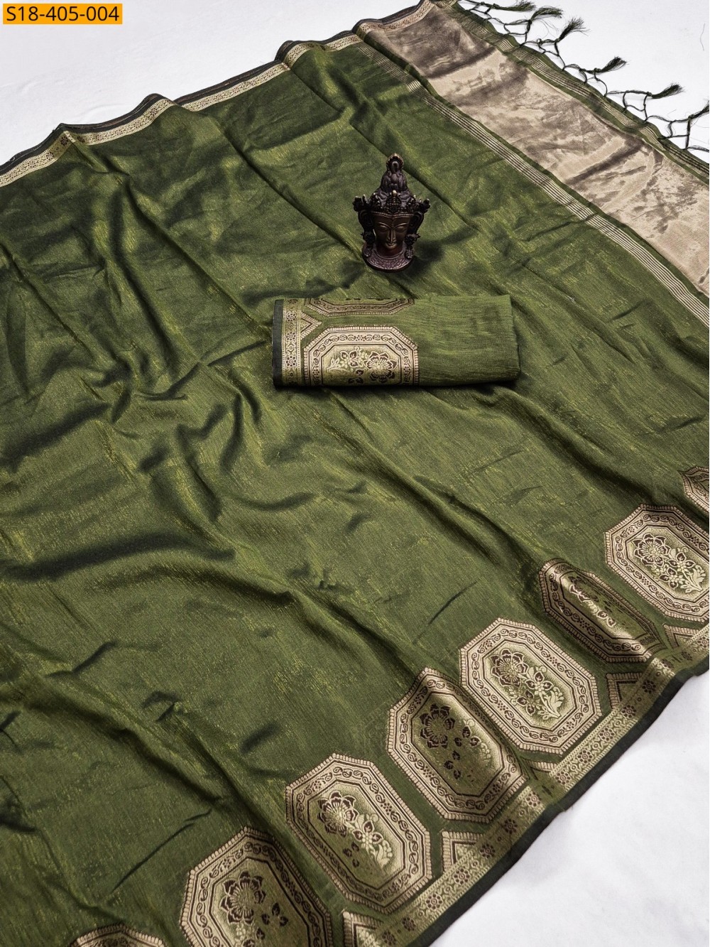 Fancy Soft Banarasi Silk Saree