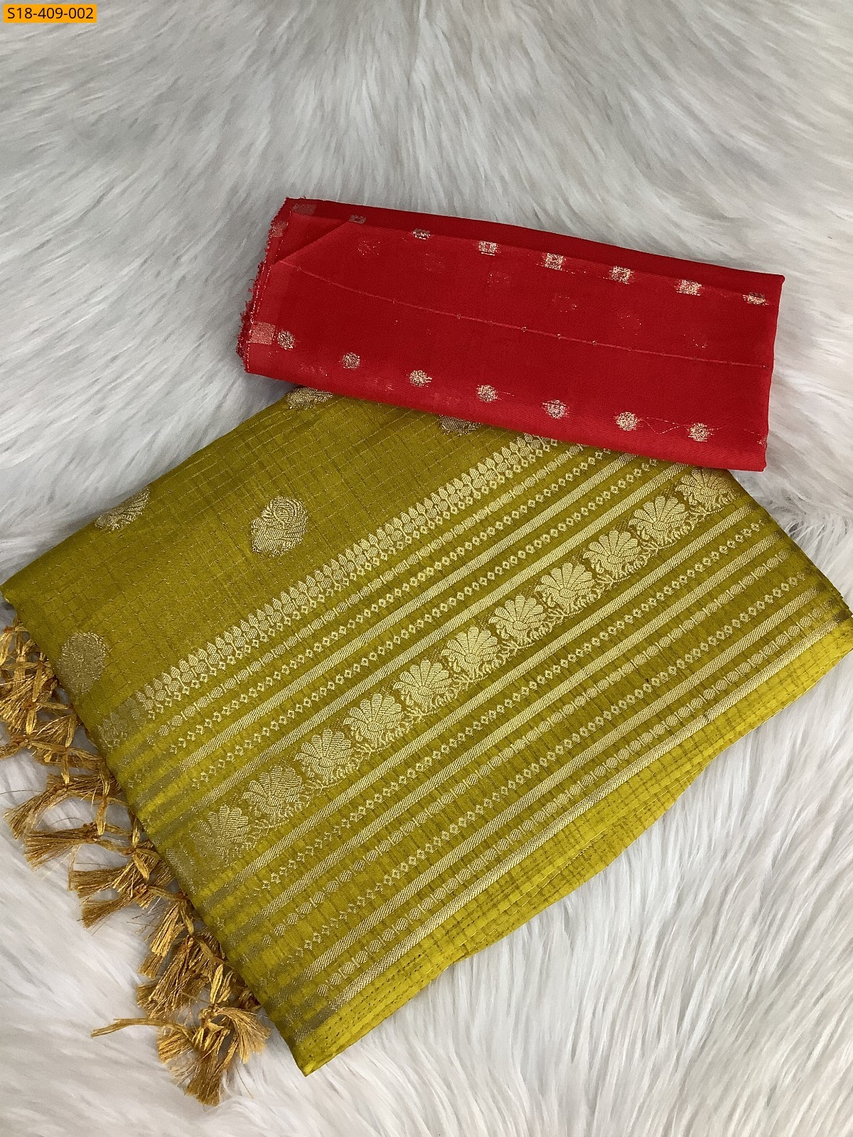 Fancy Dola silk saree
