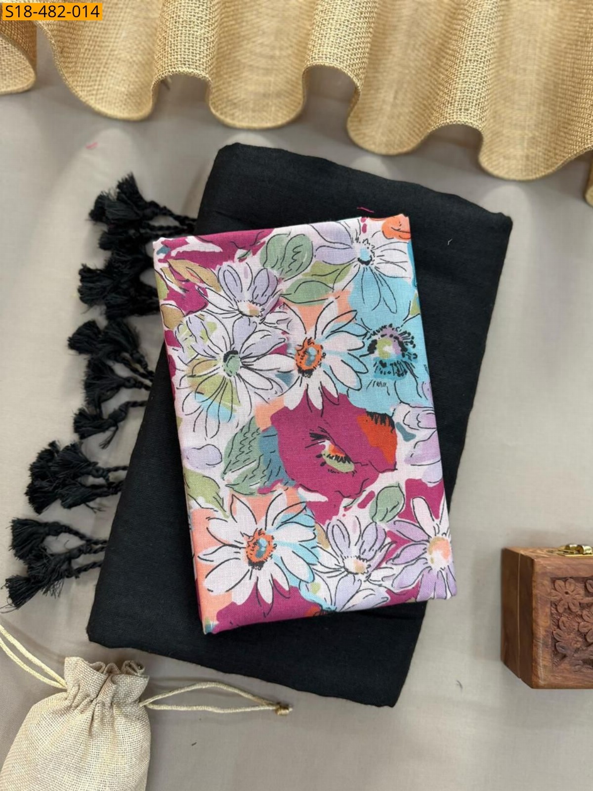 Fancy Khadi cotton Saree Fancy Khadi cotton Saree