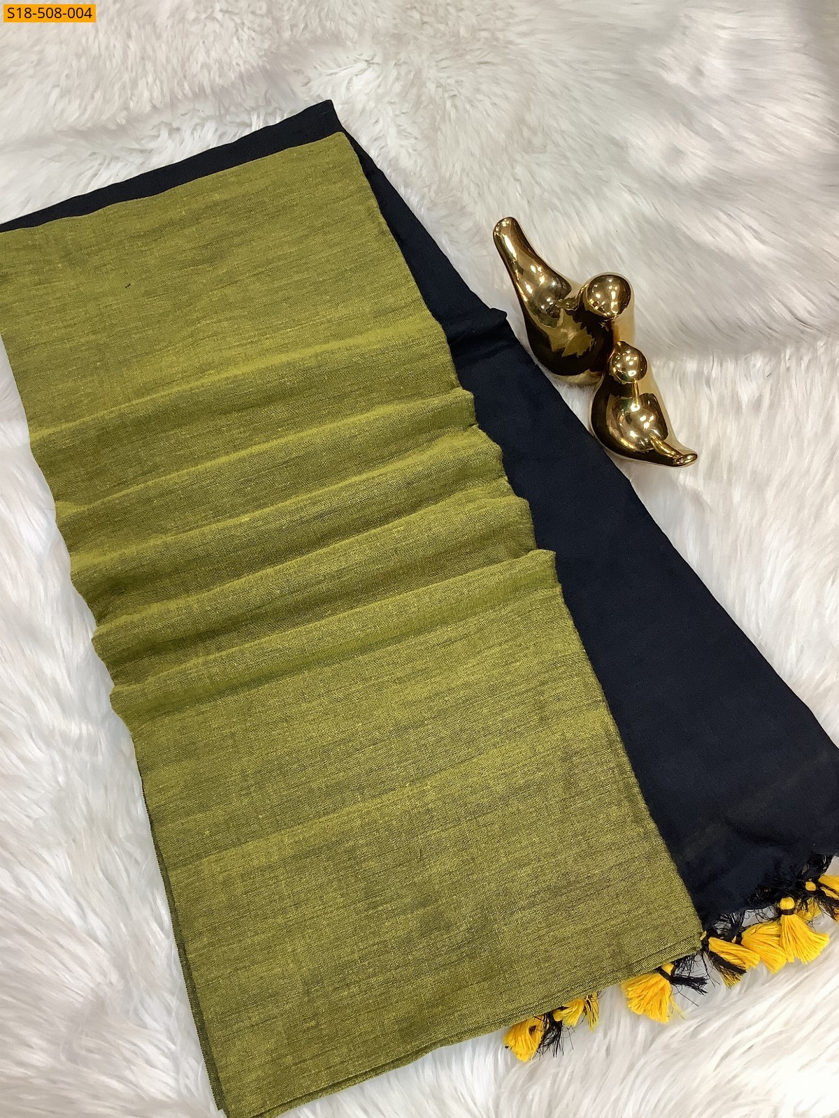 Fancy Khadi Cotton saree