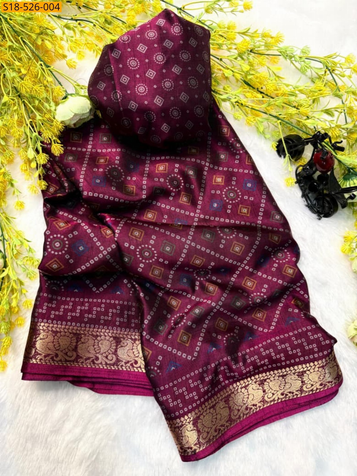 Pink Fancy dola silk sarees