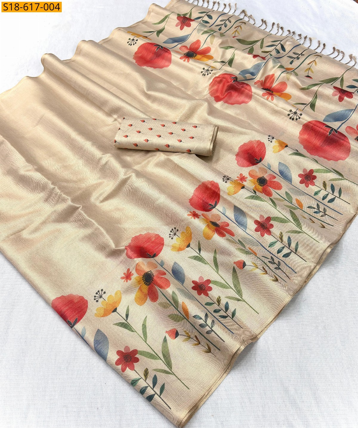 Sandal Swarna silk sarees