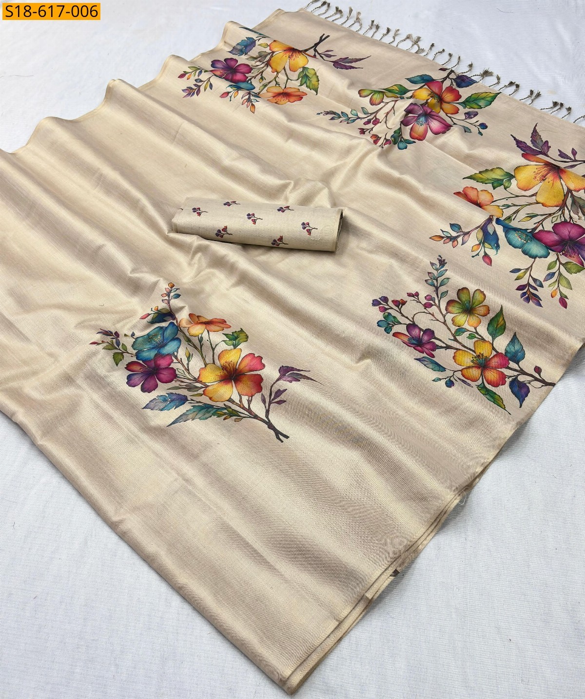 Sandal Swarna silk sarees