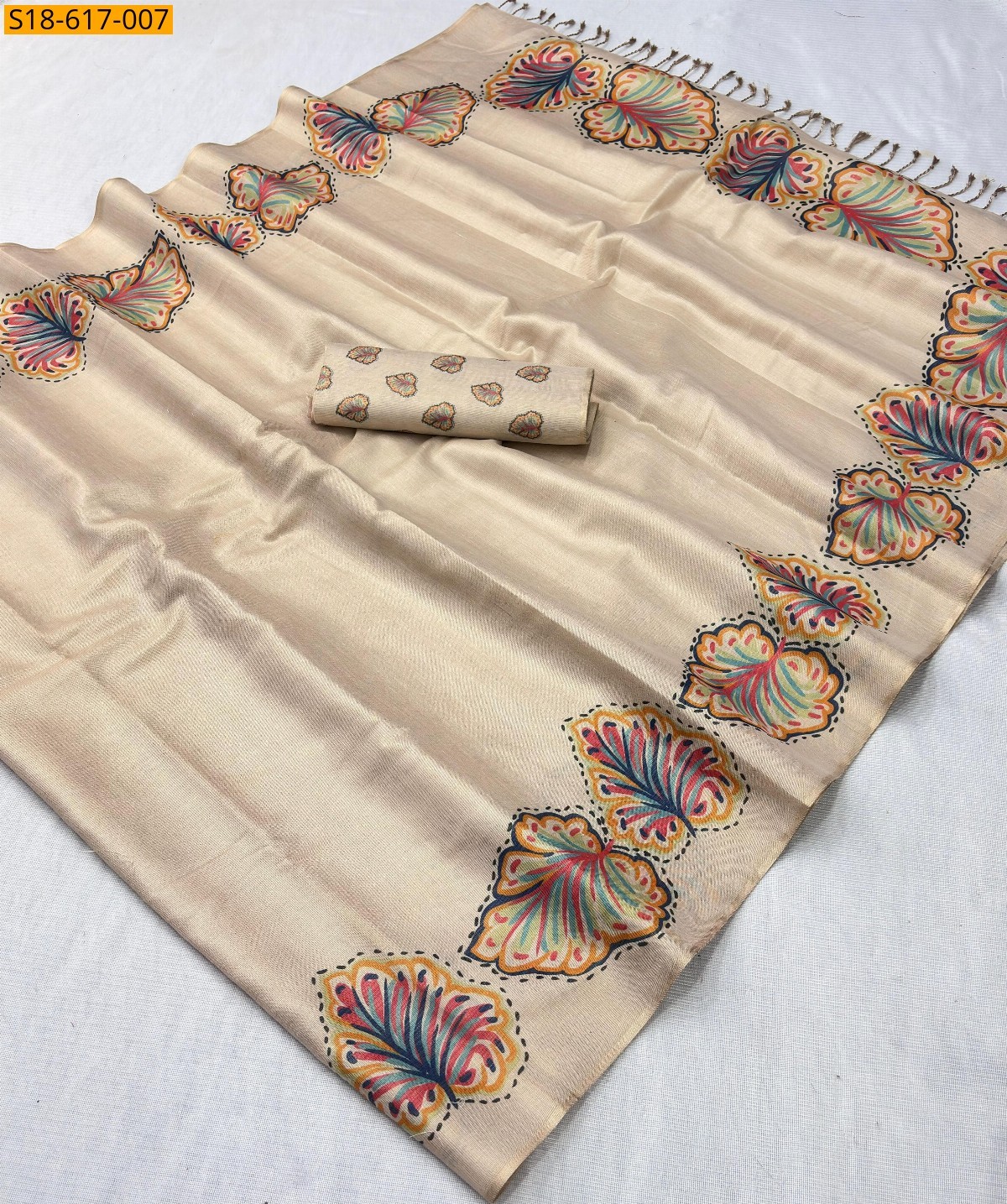 Sandal Swarna silk sarees