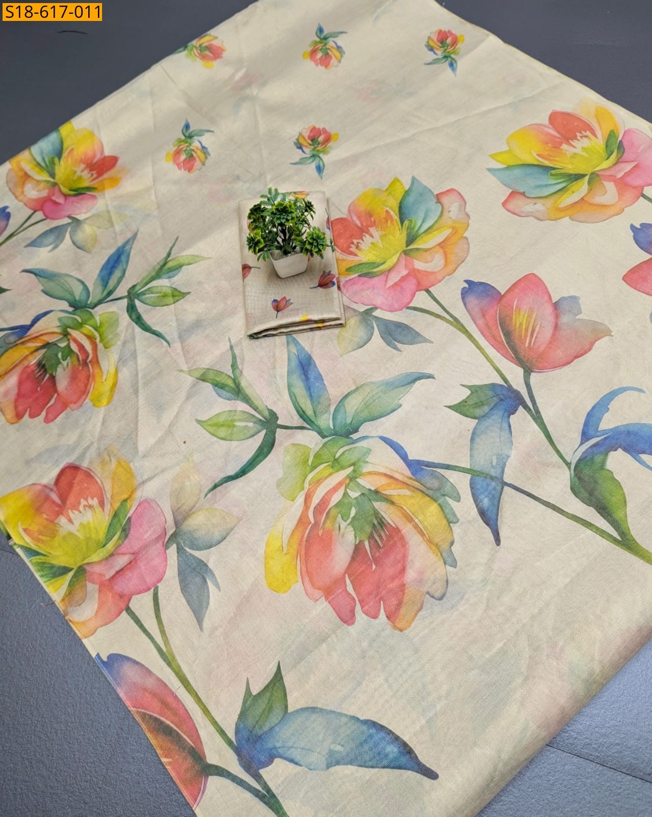 Off White Swarna silk sarees