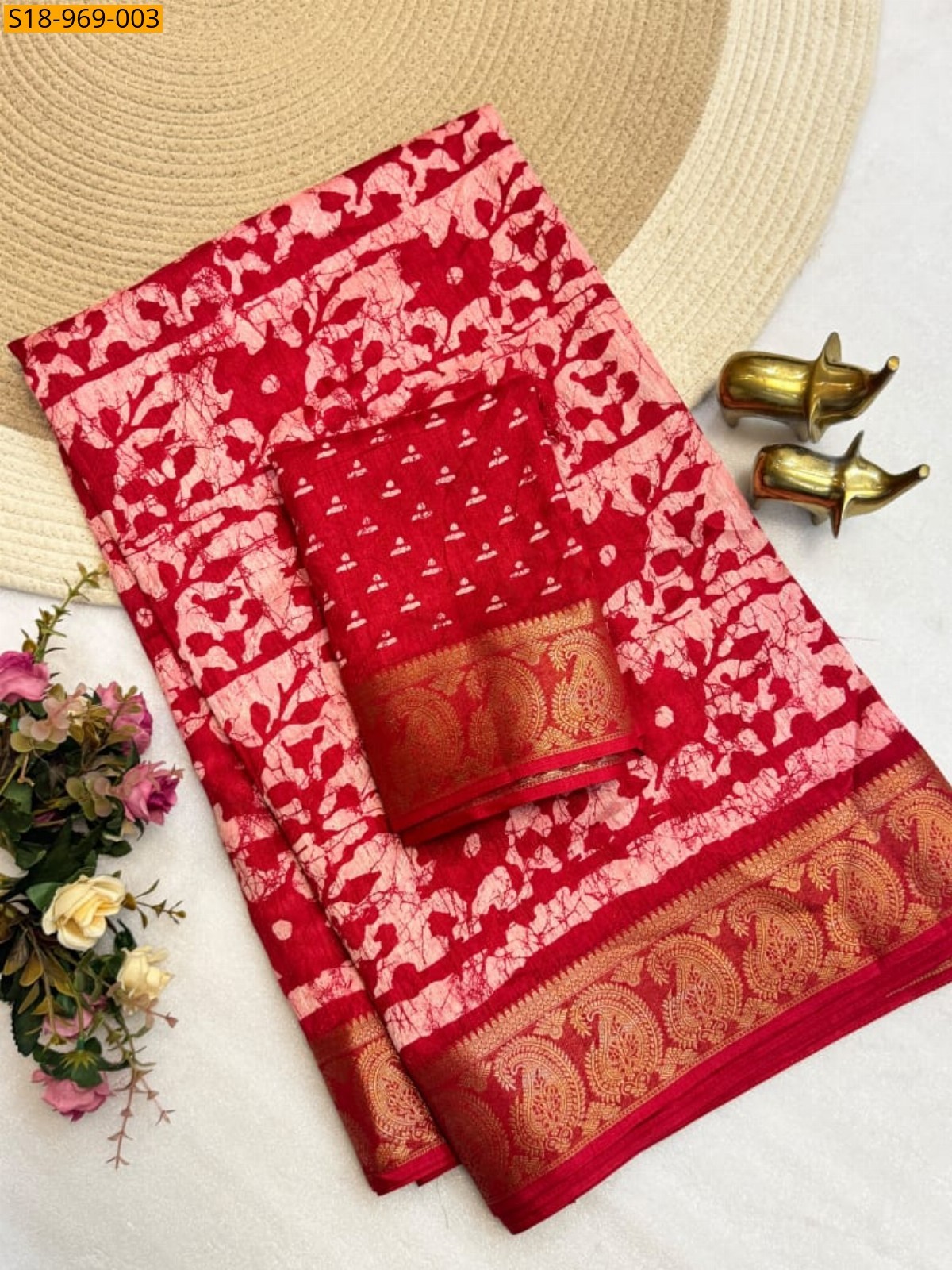 Pink Fancy Soft Linen Saree