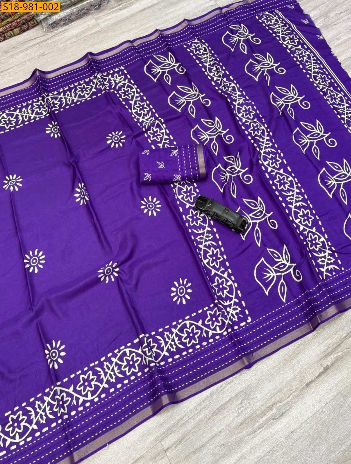Violet Fancy Dola Silk Sarees