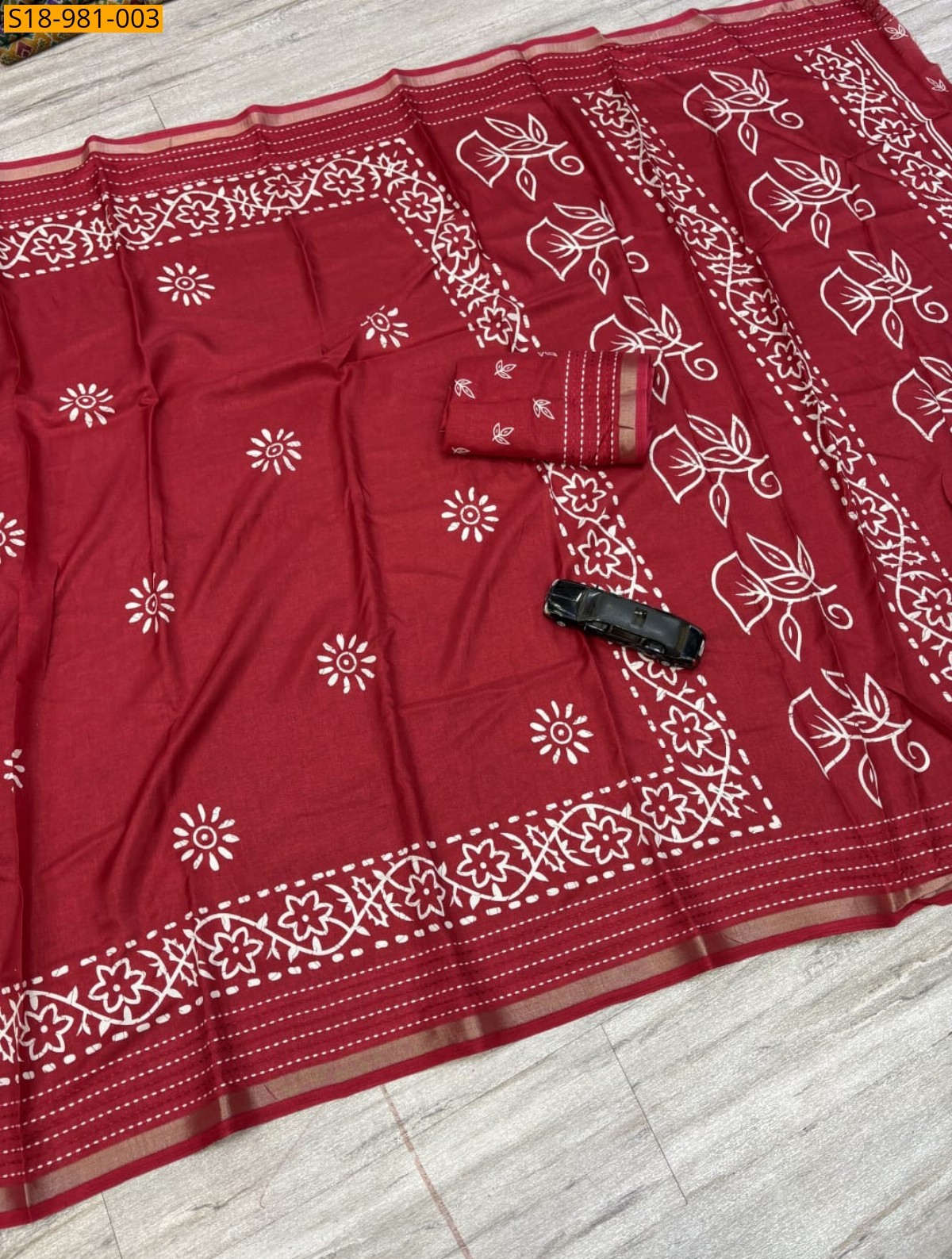 Red Fancy Dola Silk Sarees